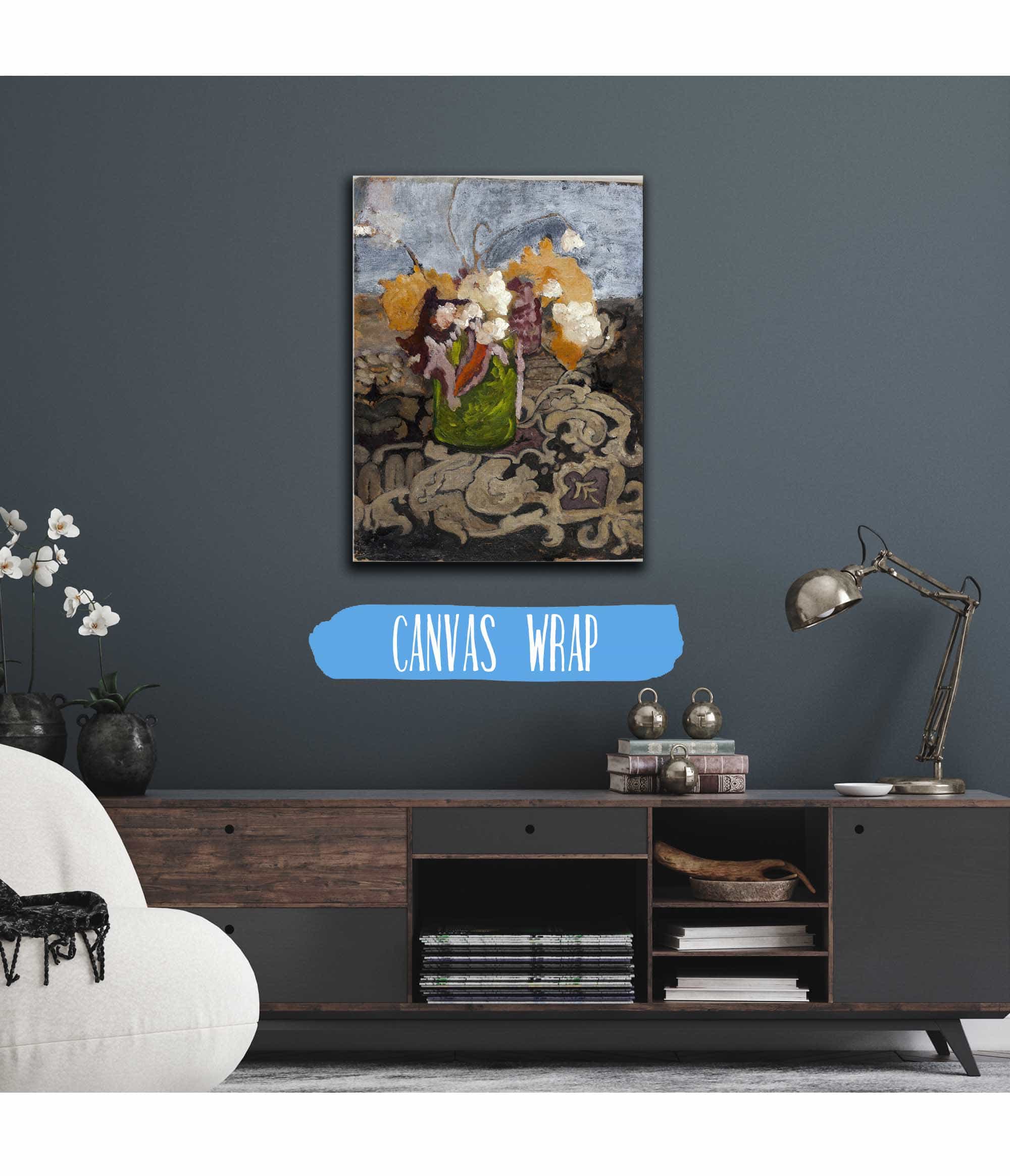 Still Life With Green Vase   by Paula Modersohn Becker - Image 3