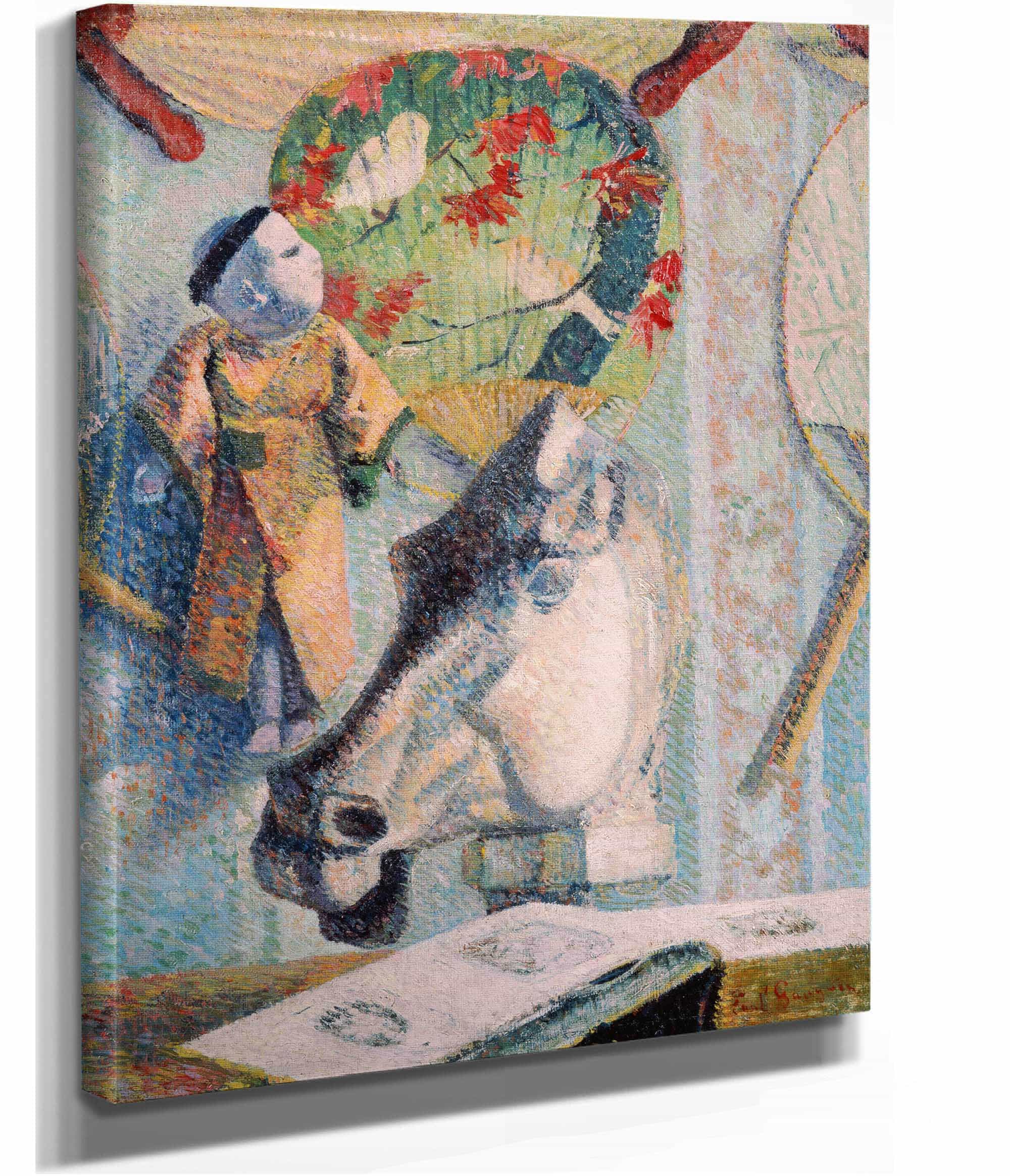 Still Life With Horses Head by Paul Gauguin - Image 2