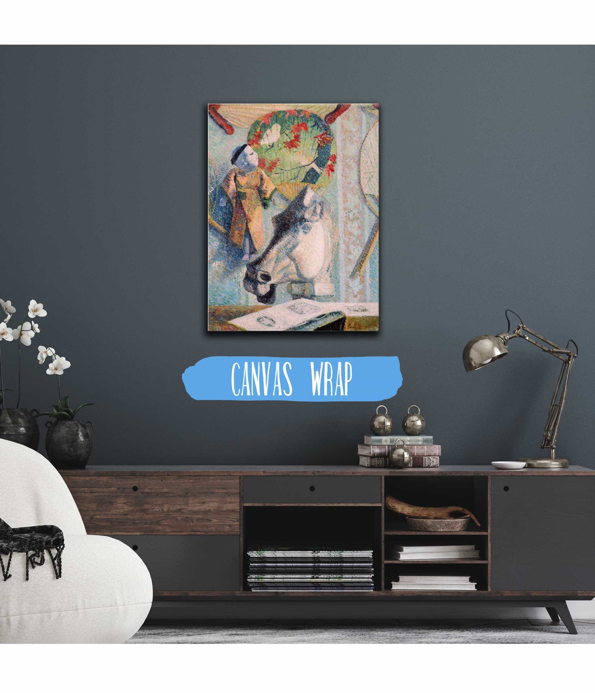 Still Life With Horses Head by Paul Gauguin - Image 3