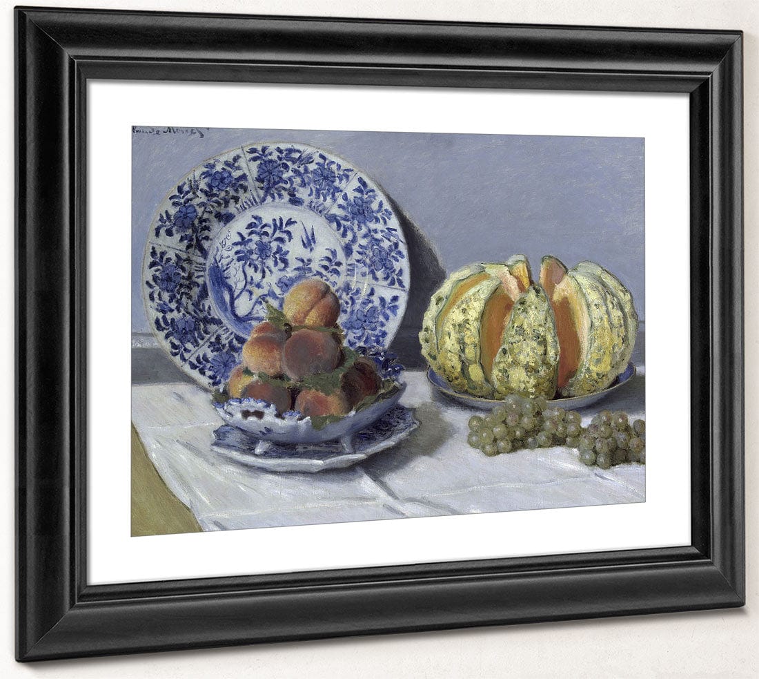 Still Life With Melon By Claude Monet - Image 4