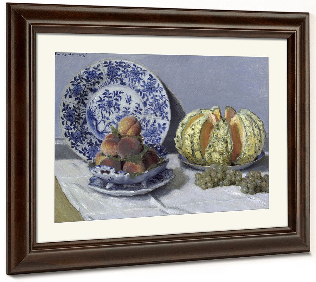 Still Life With Melon By Claude Monet - Image 5