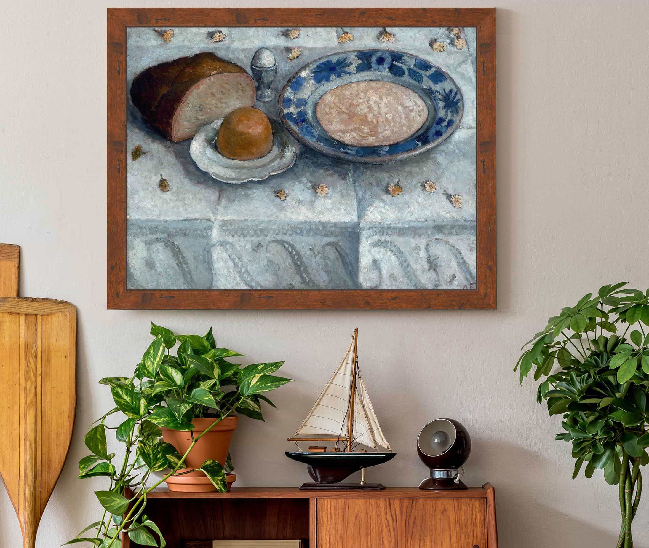 Still Life With Milk Soup Breakfast Table by Paula Modersohn Becker - Image 3