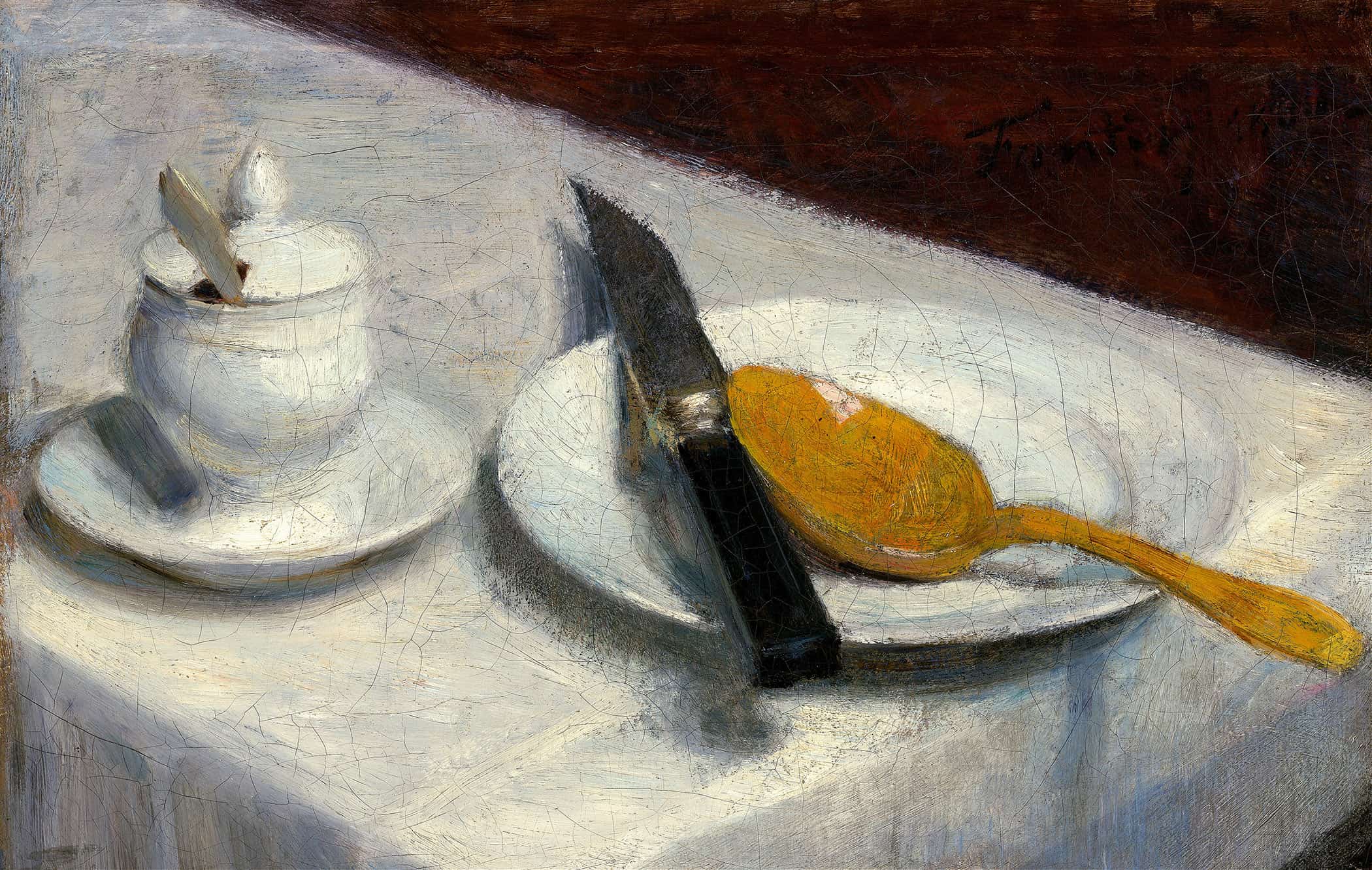 Still Life With Mustard Pot by Henri Fantin Latour - Image 2