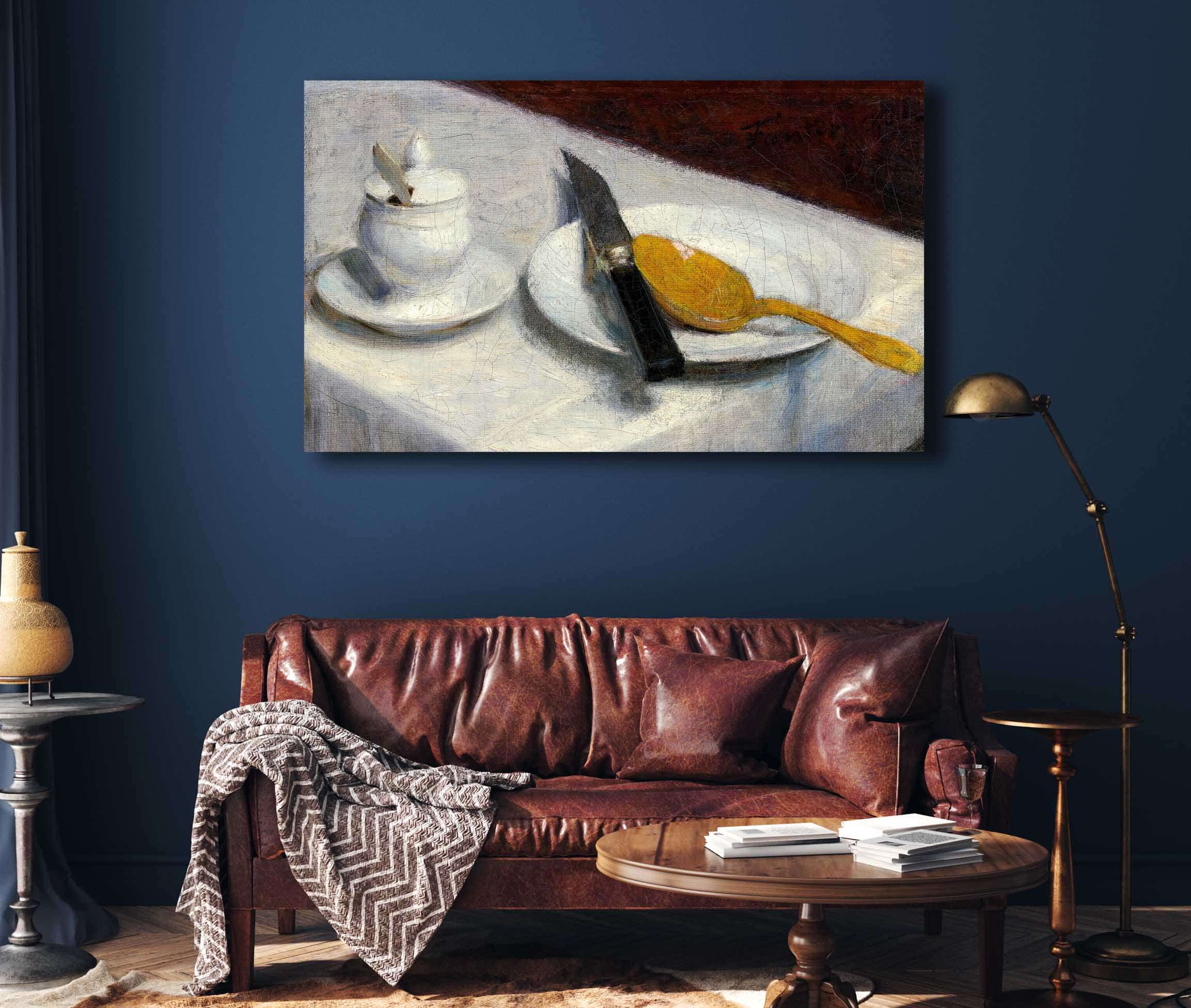 Still Life With Mustard Pot by Henri Fantin Latour - Image 4