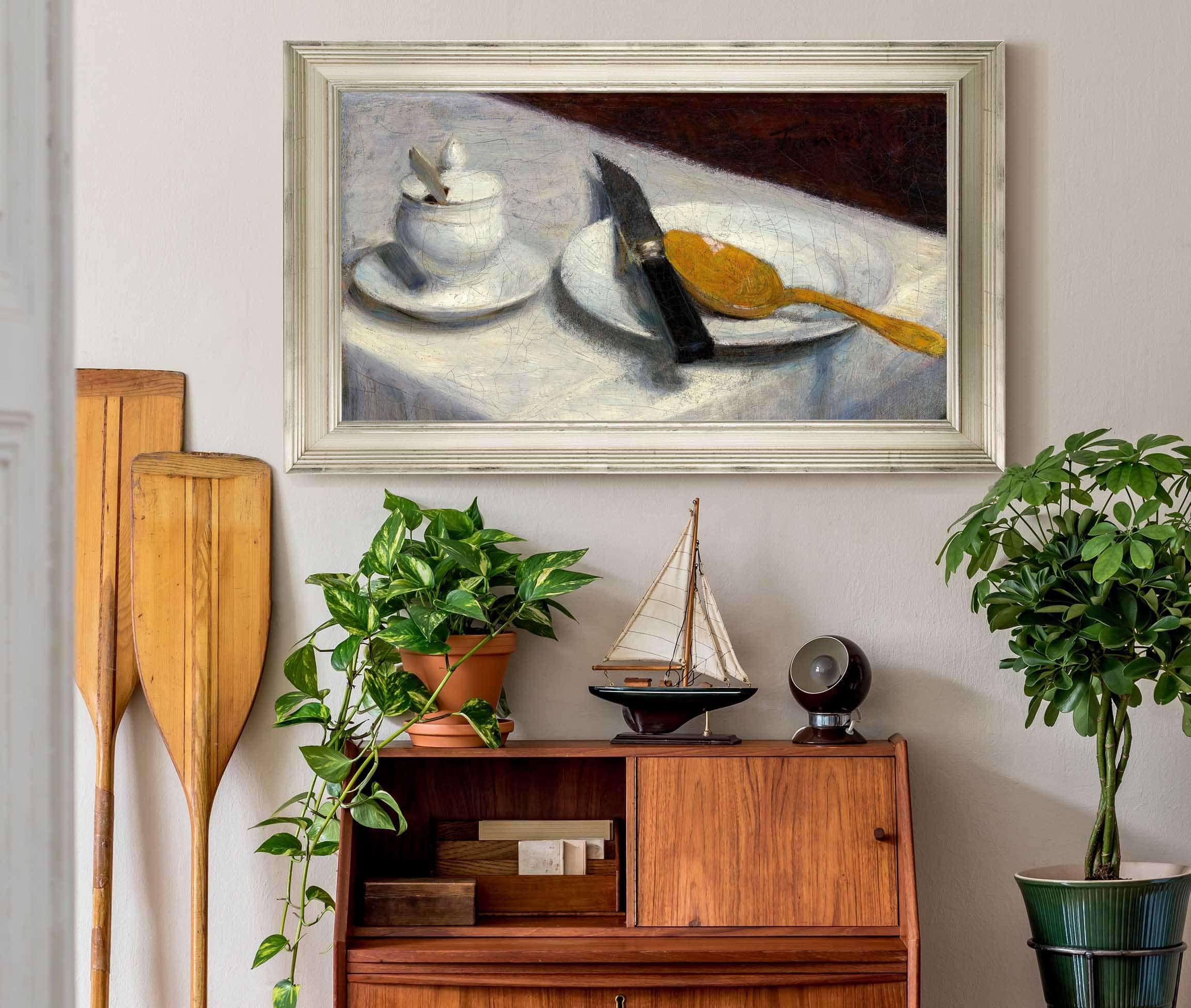 Still Life With Mustard Pot by Henri Fantin Latour - Image 6