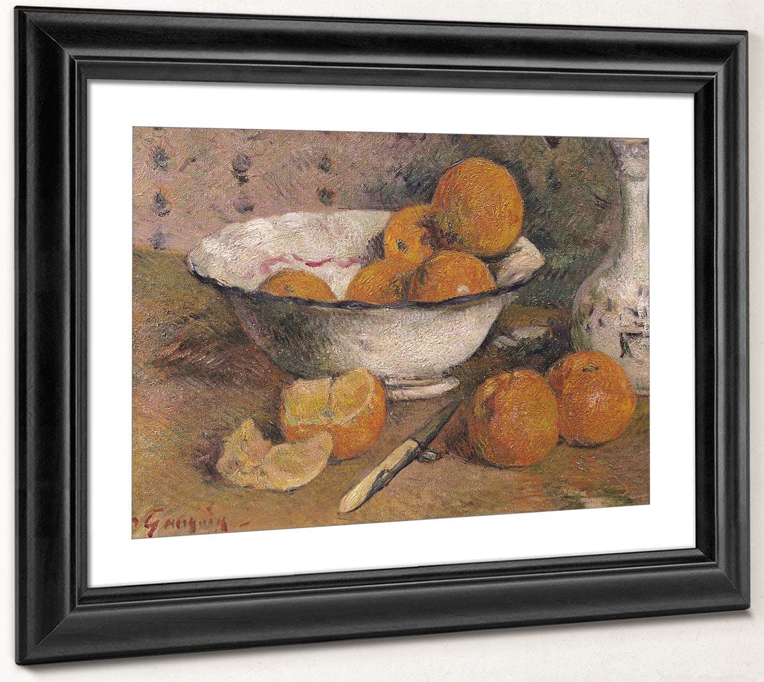 Still Life With Oranges By Paul Gauguin - Image 2