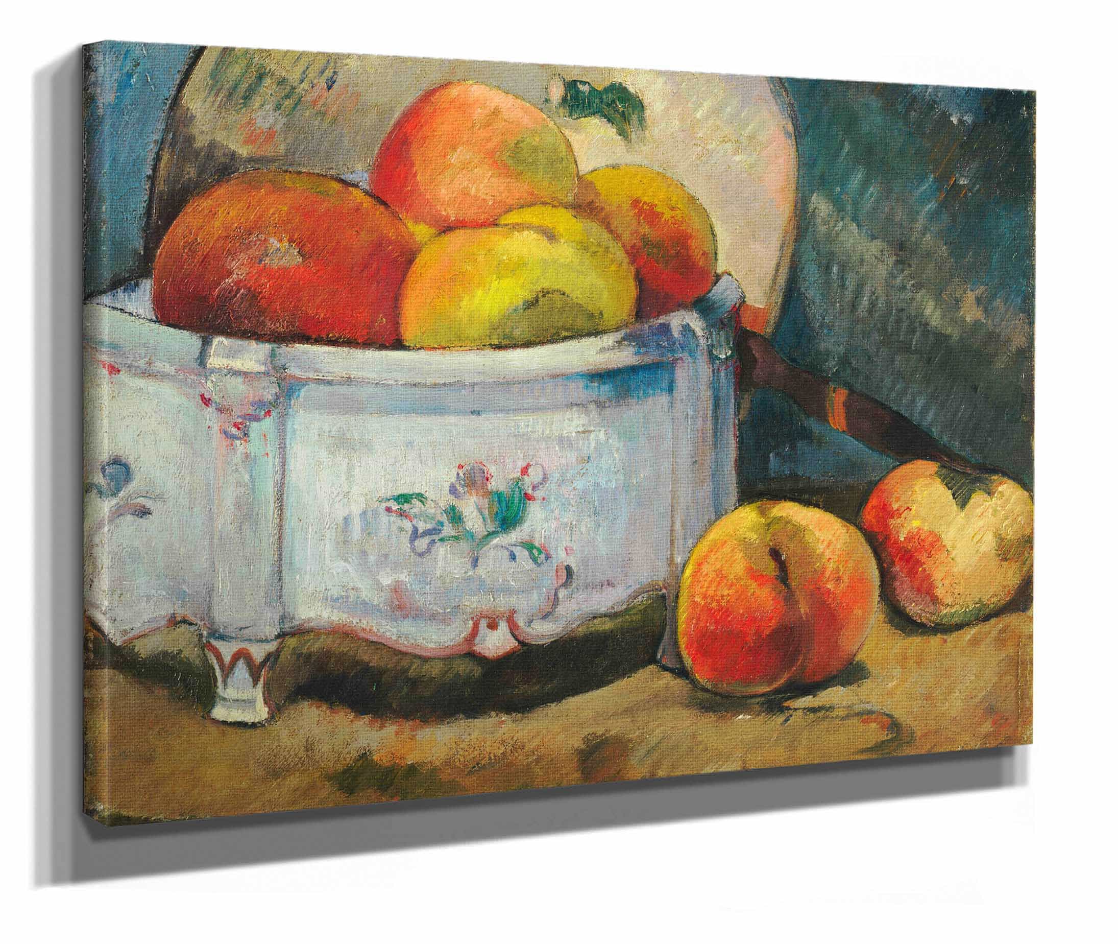 Still Life With Peaches by Paul Gauguin - Image 2