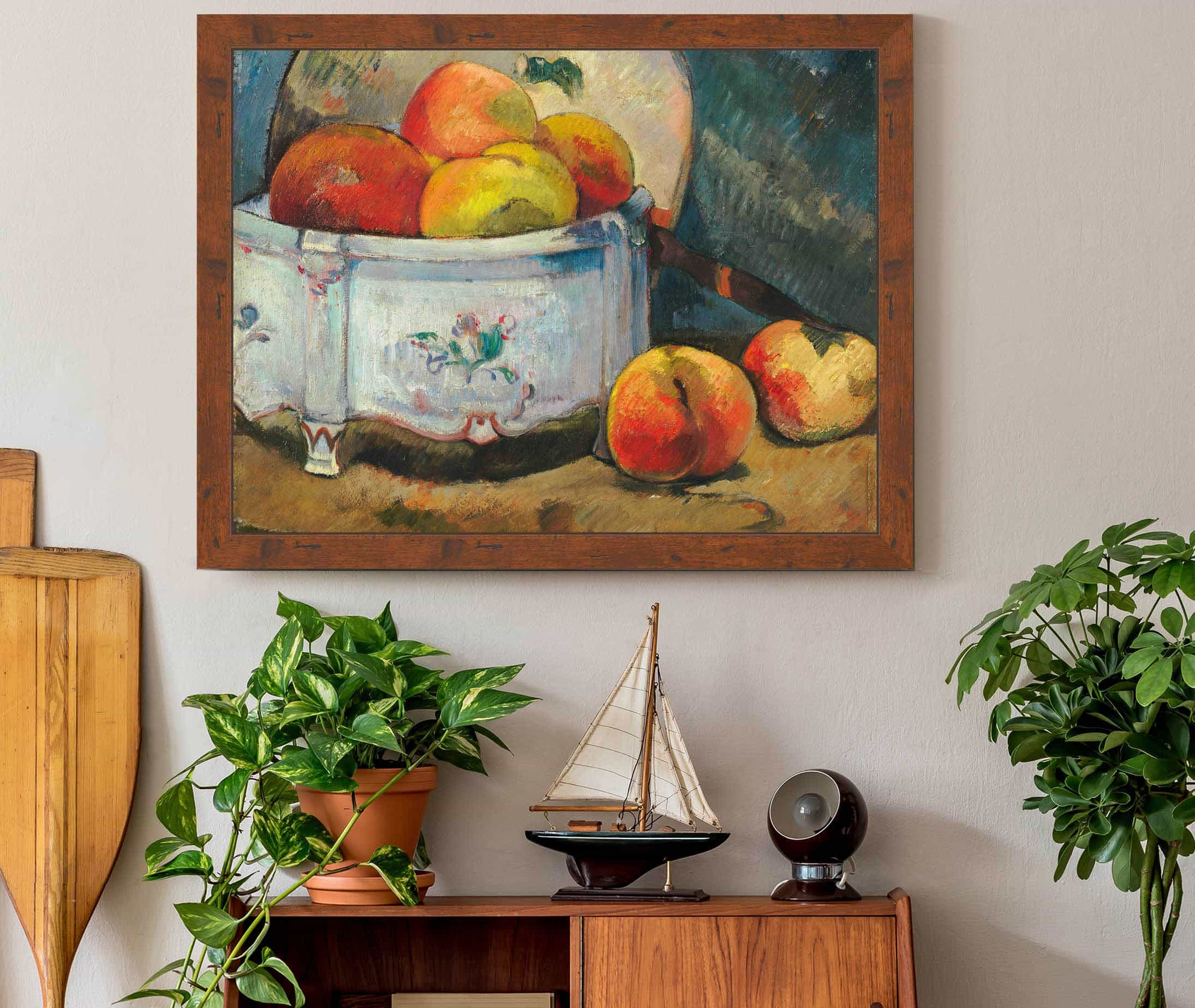 Still Life With Peaches by Paul Gauguin - Image 3
