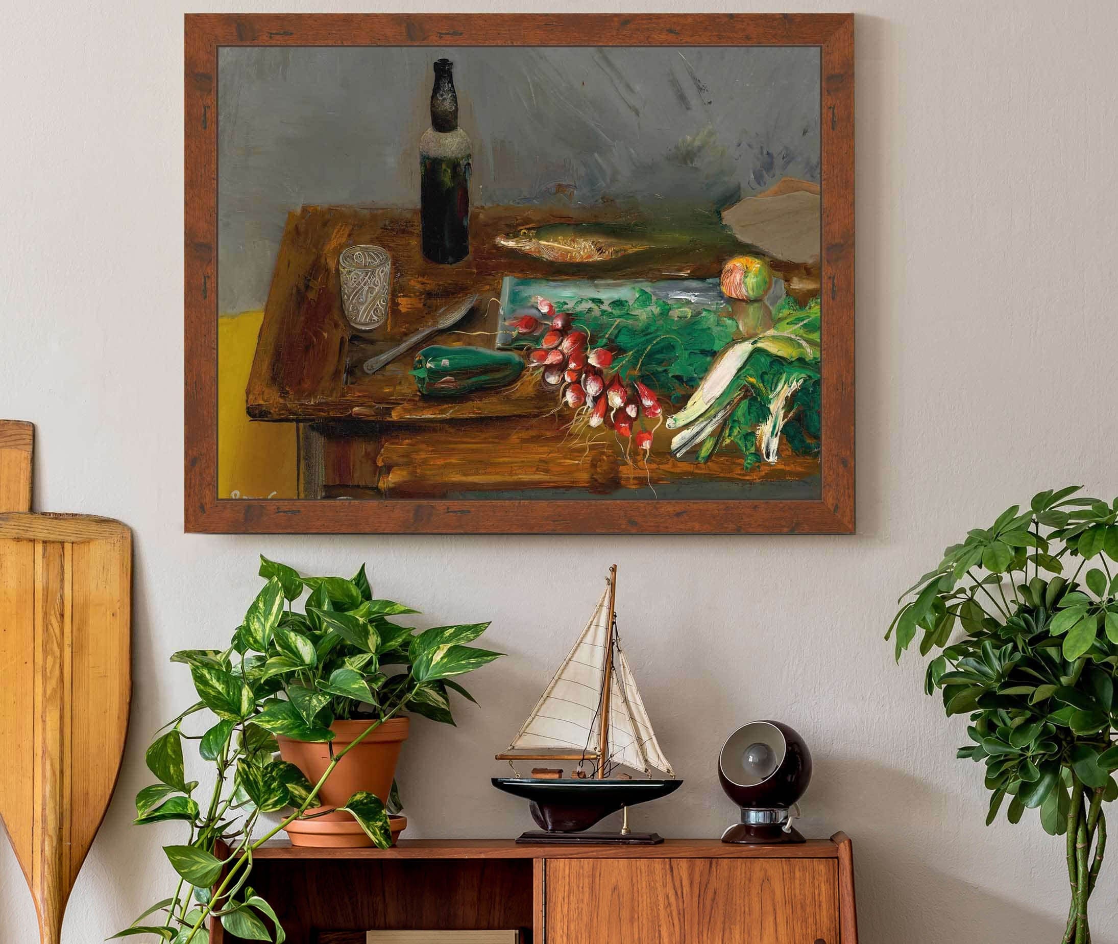 Still Life With Radishes by Boris Grigoriev - Image 3