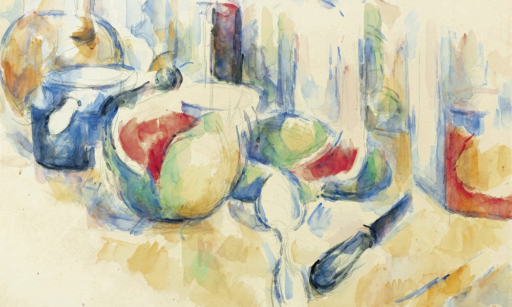 Still Life With Sliced Open Watermelon By Paul Cezanne - Image 7