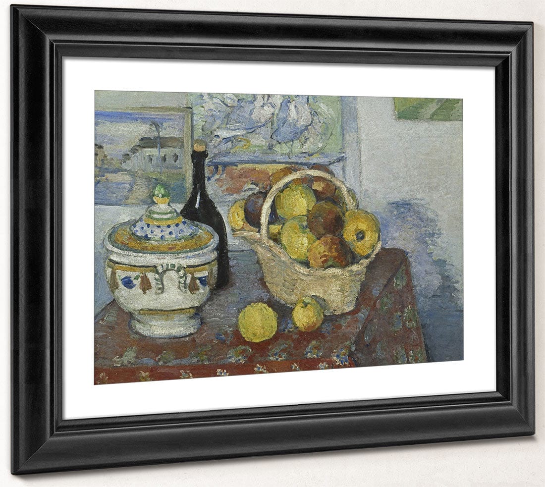 Still Life With Soup Tureen By Paul Cezanne - Image 4
