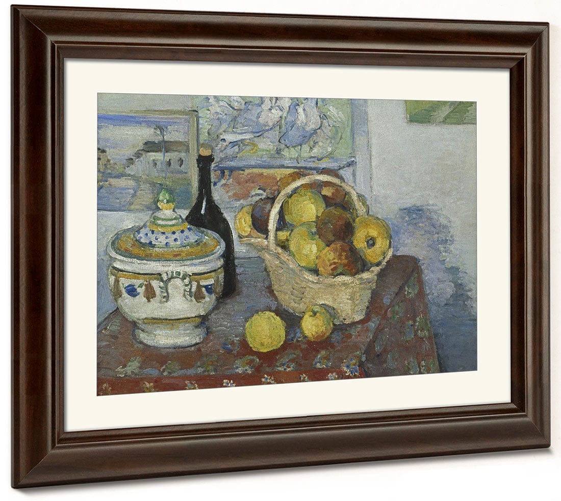 Still Life With Soup Tureen By Paul Cezanne - Image 5