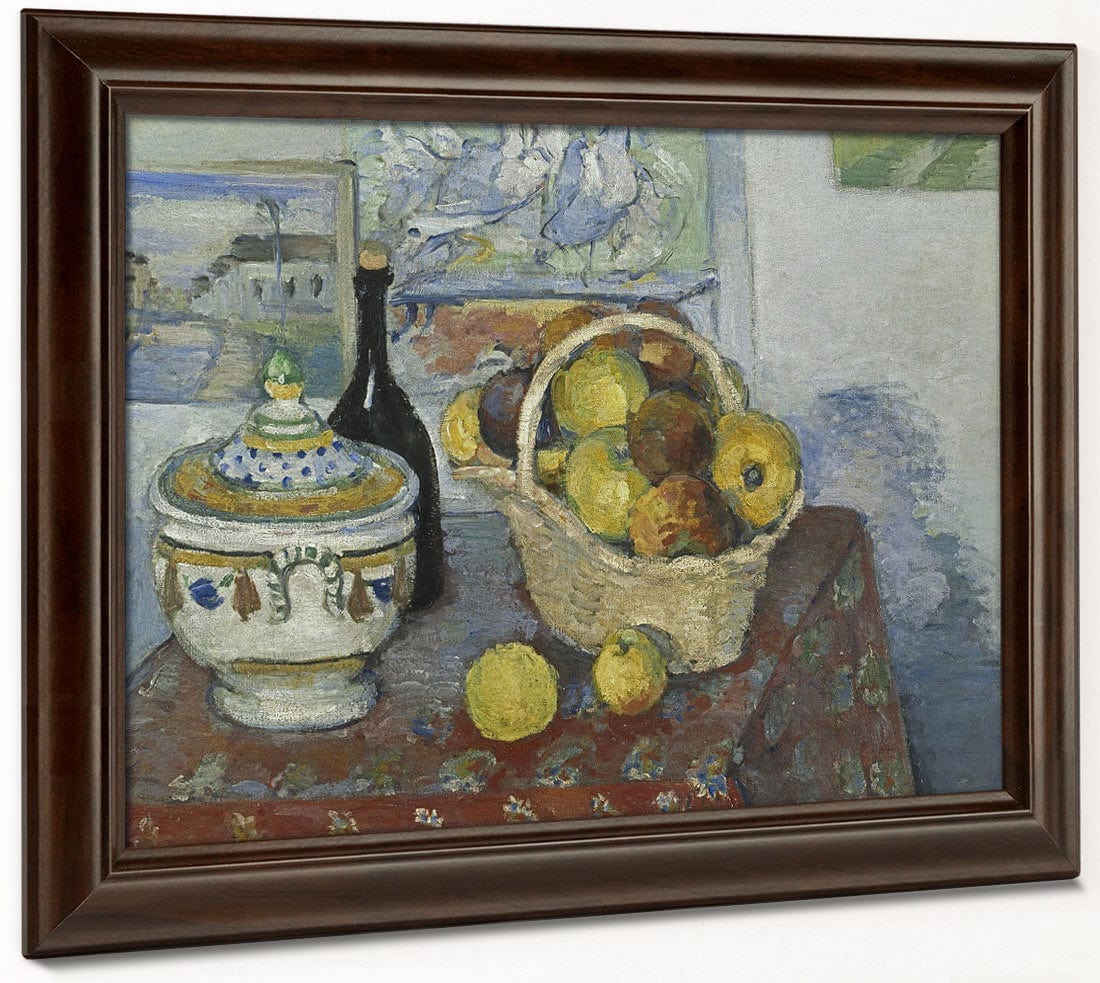 Still Life With Soup Tureen By Paul Cezanne - Image 6