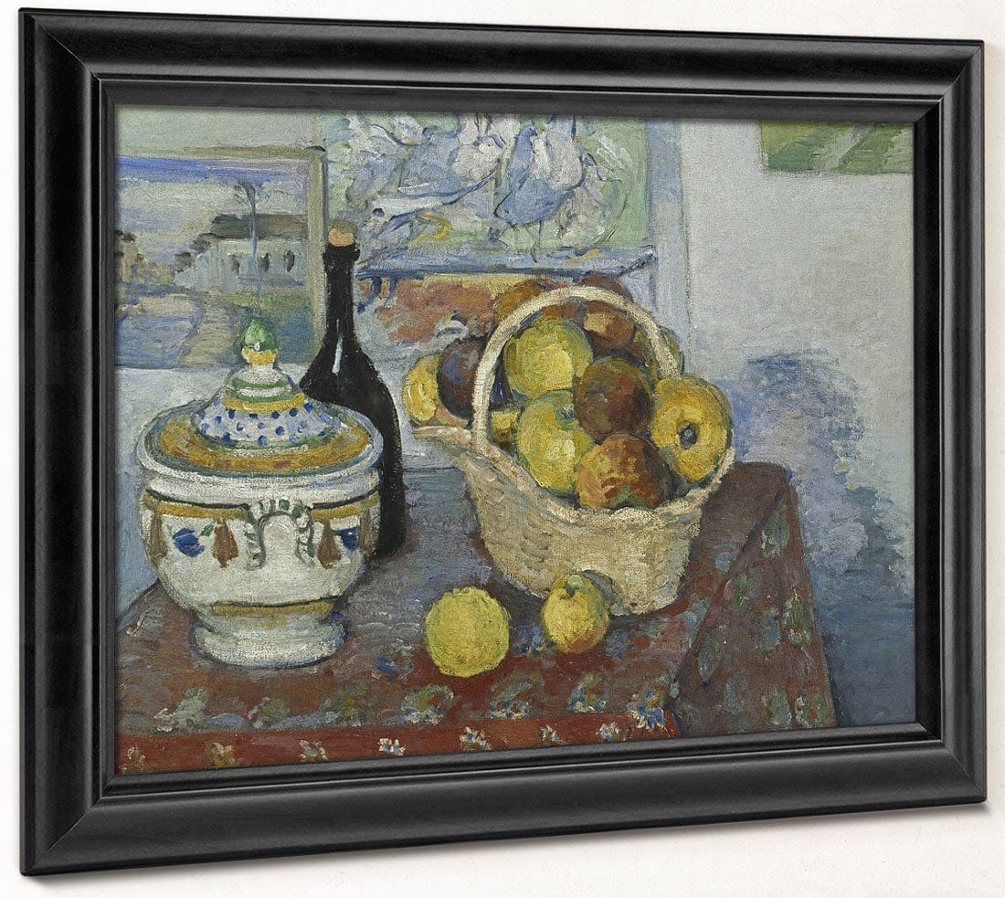 Still Life With Soup Tureen By Paul Cezanne - Image 8