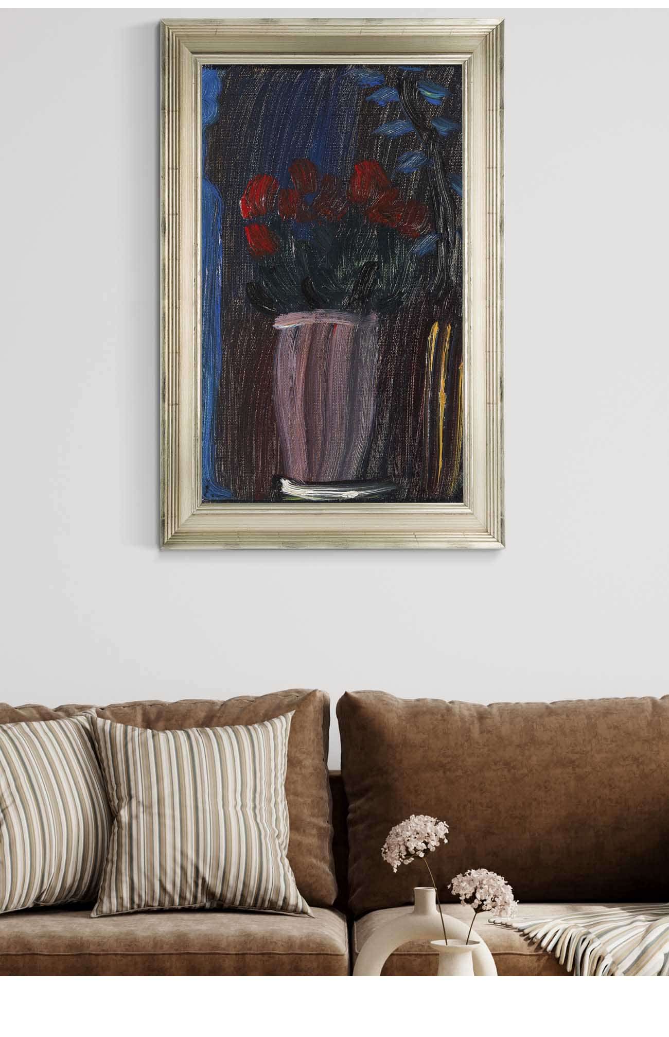 Stillleben Alpenveilchen Erbluhen by Alexej Von Jawlensky - Image 5