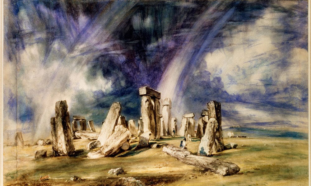 Stonehenge 1835 1 By John Constable - Image 7