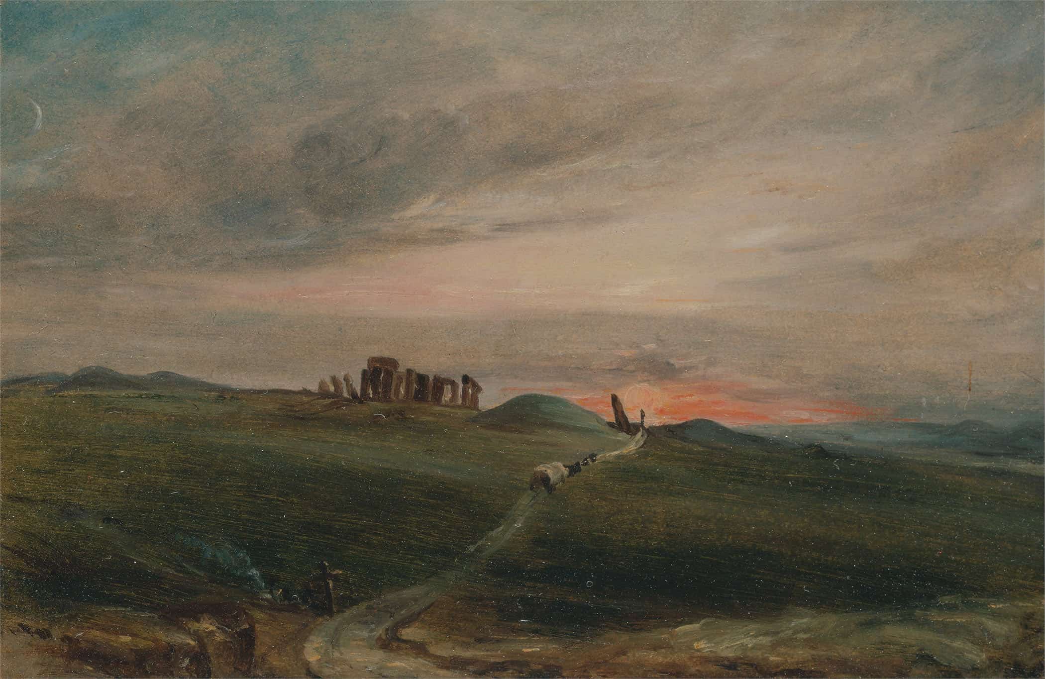 Stonehenge At Sunset by John Constable - Image 2