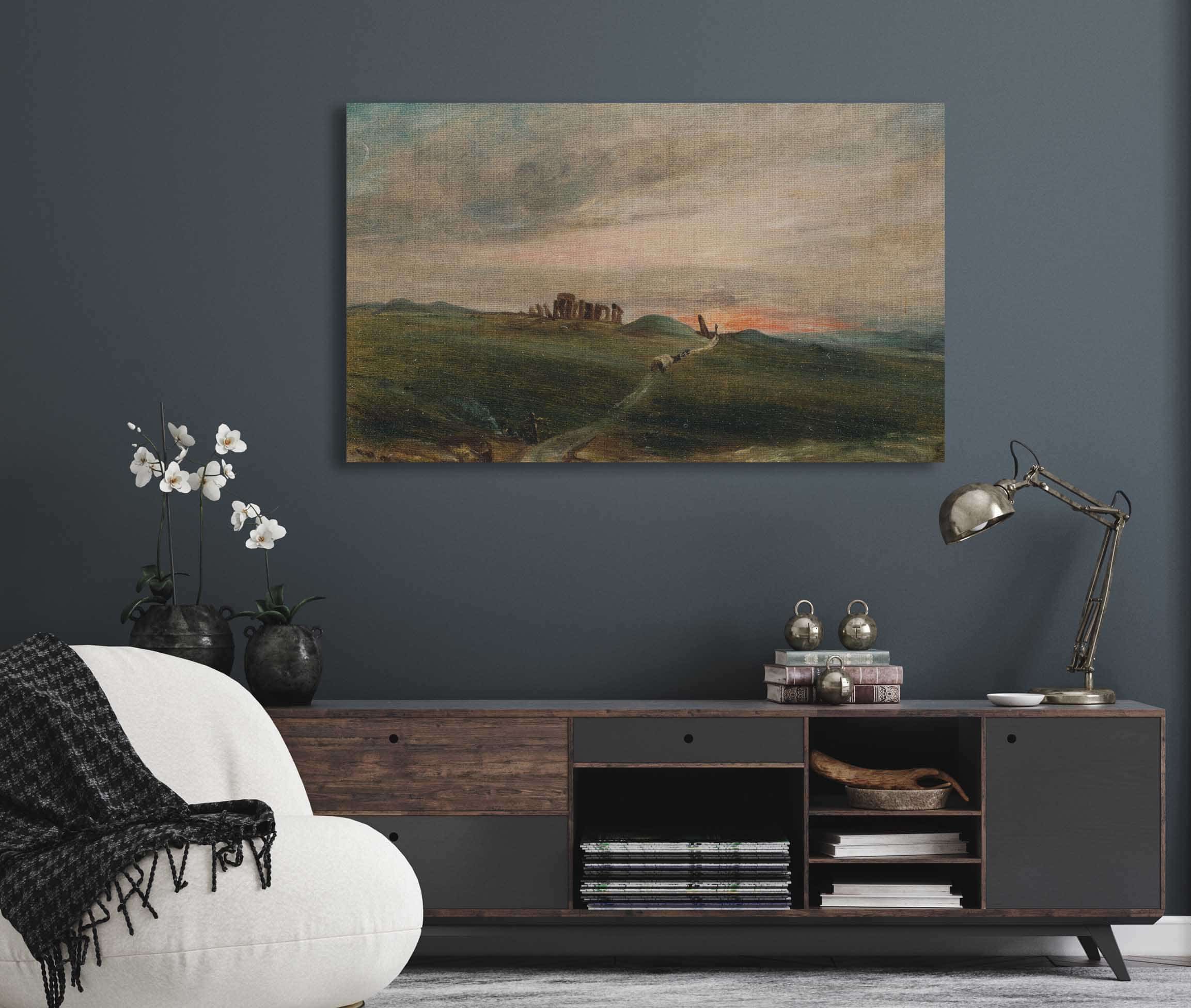 Stonehenge At Sunset by John Constable - Image 5