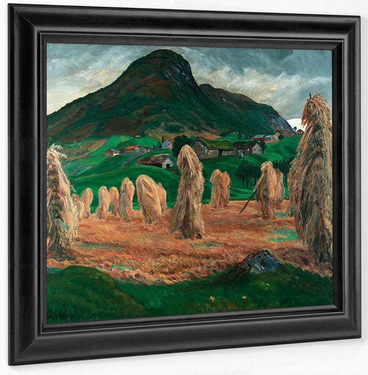 Stook (With Face) By Nicolai Astrup