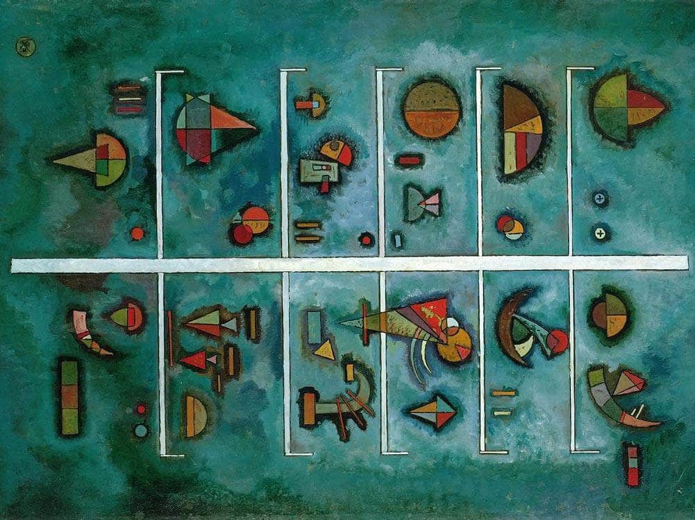 Storeys 1929 By Wassily Kandinsky By 2 - Image 5