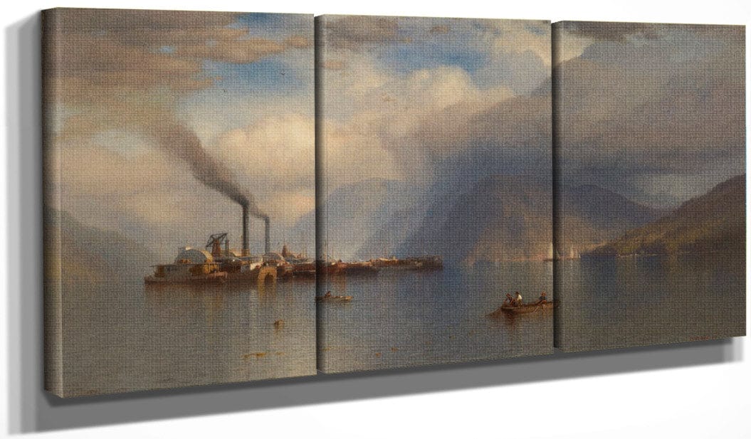 Storm King On The Hudson By Samuel Colman