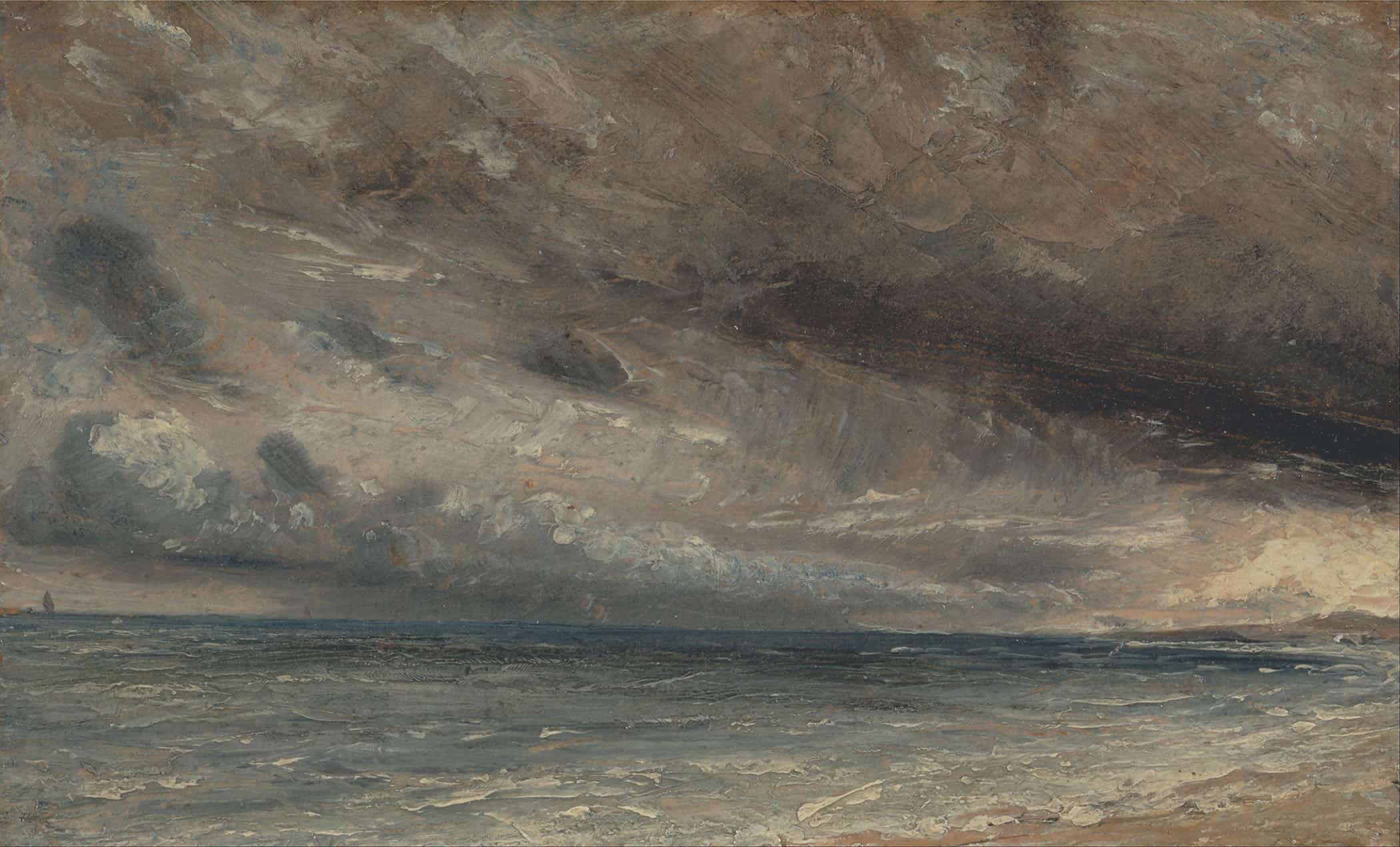 Stormy Sea Brighton by John Constable - Image 2