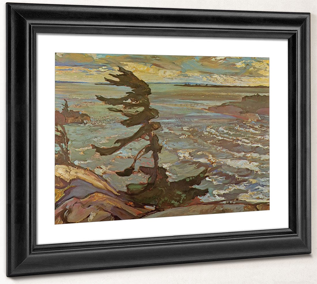 Stormy Weather Gerogian Bay 1920 By Fh Varley - Image 4