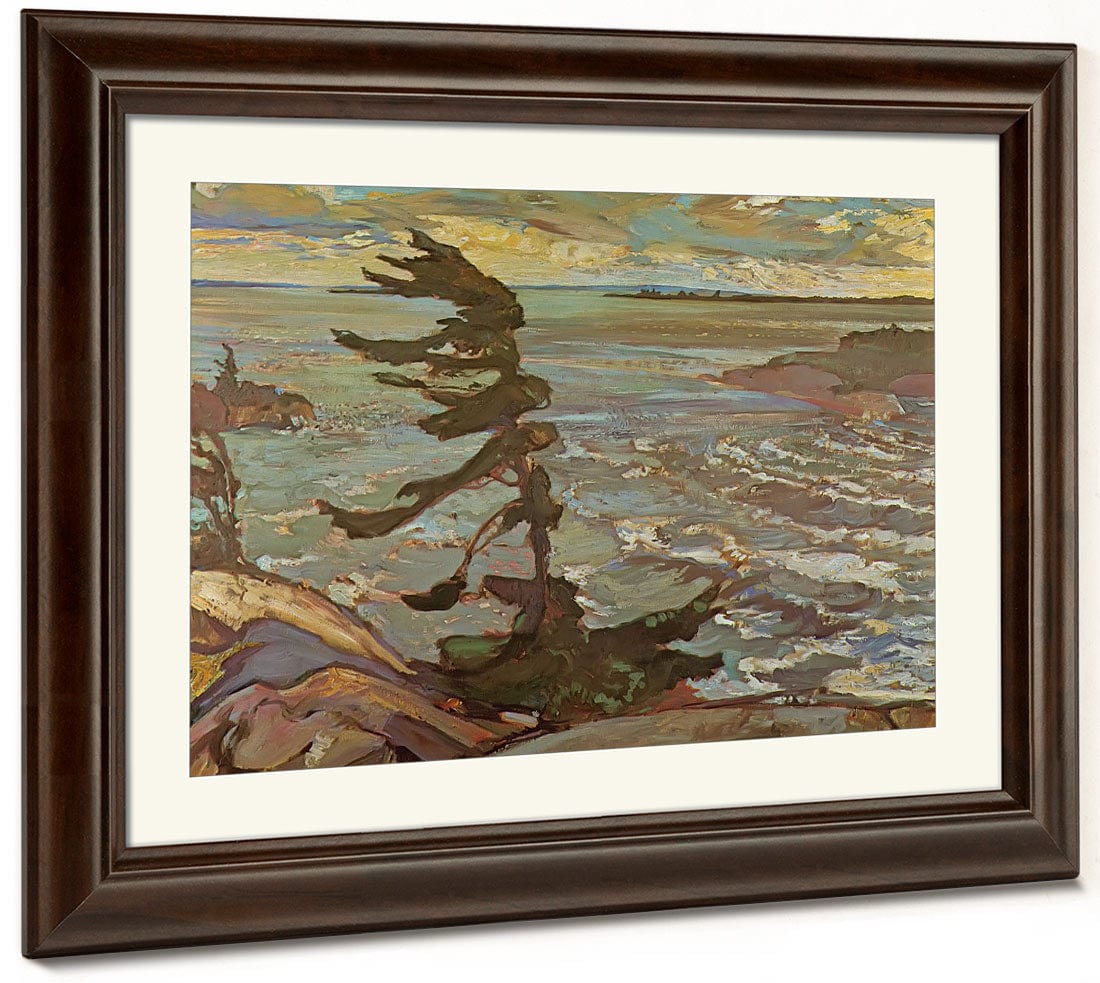 Stormy Weather Gerogian Bay 1920 By Fh Varley - Image 5