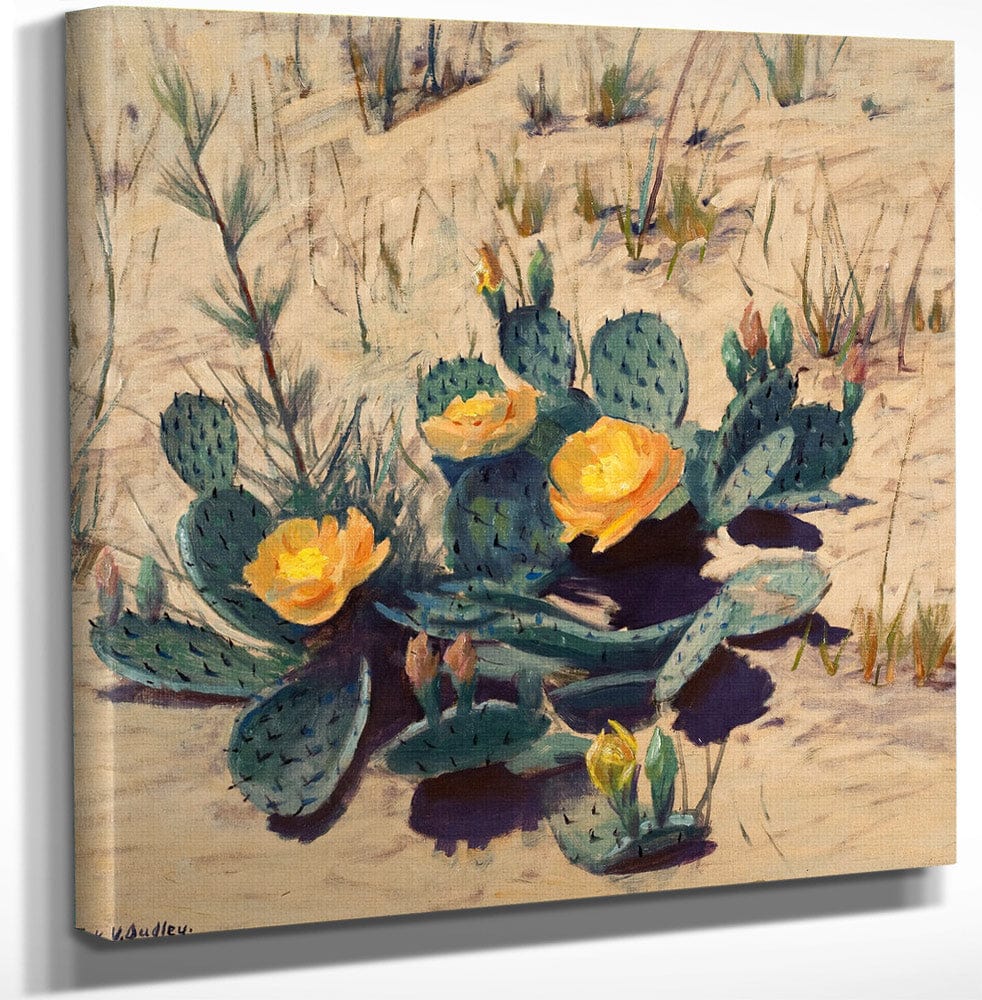 Strangers From Far Away (Cactus) By Frank V. Dudley