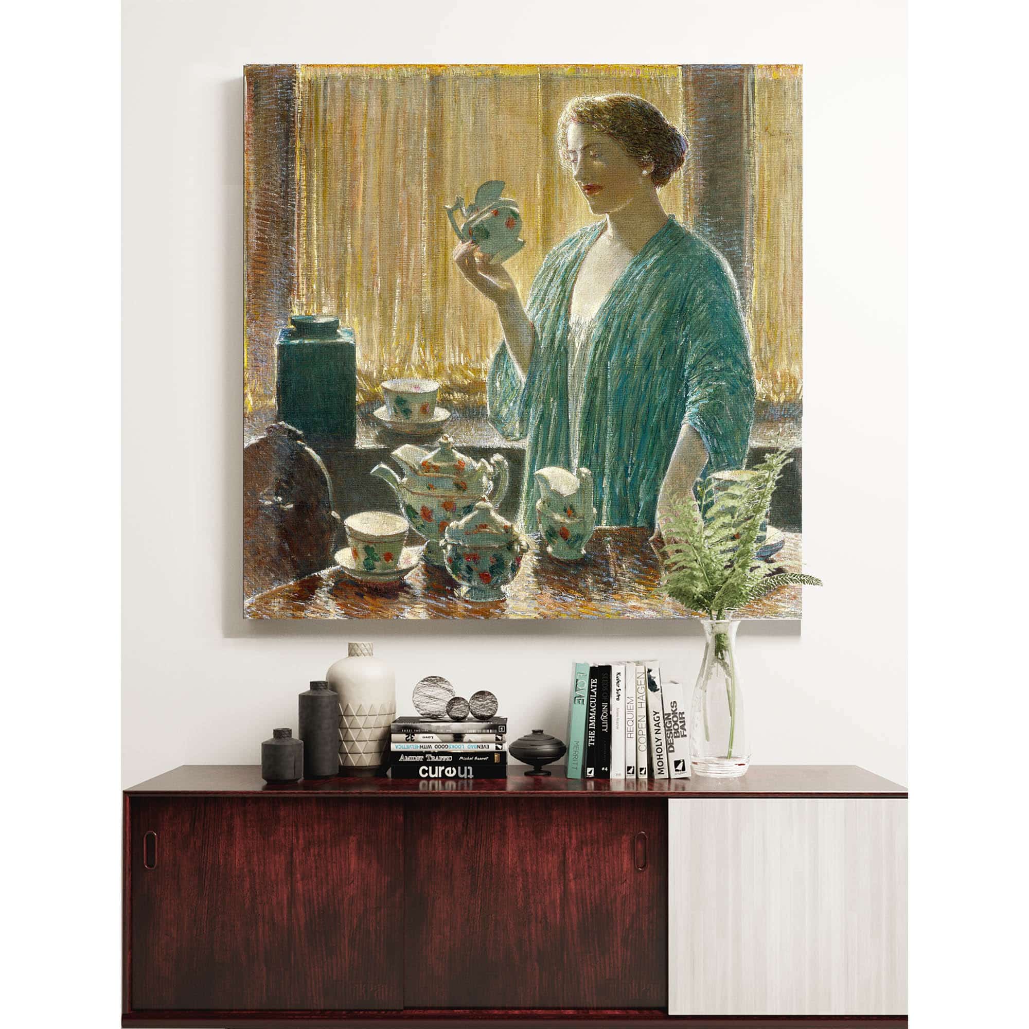 Strawberry Tea Set by Childe Hassam - Image 5