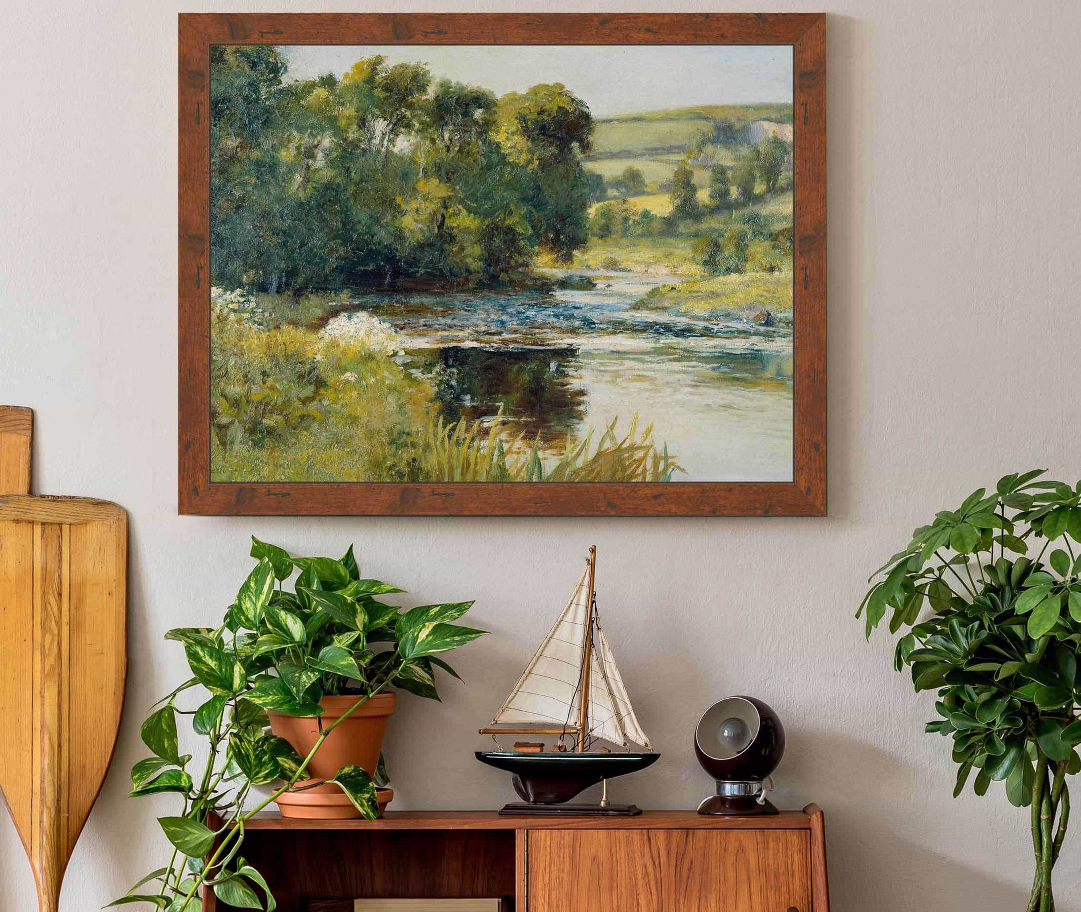 Streamside by Edward Mitchell Bannister - Image 3
