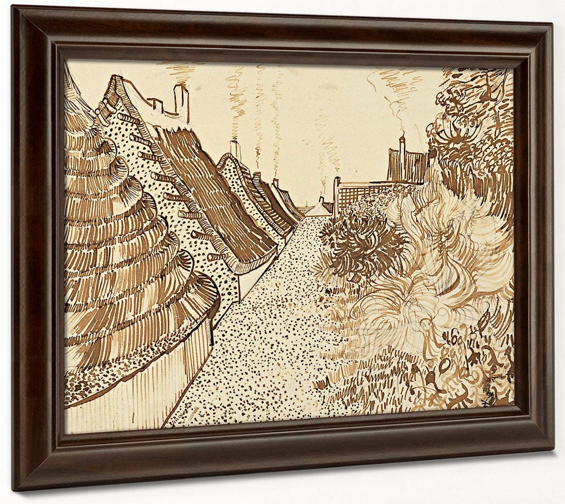Street At Saintes Maries By Vincent Van Gogh - Image 6