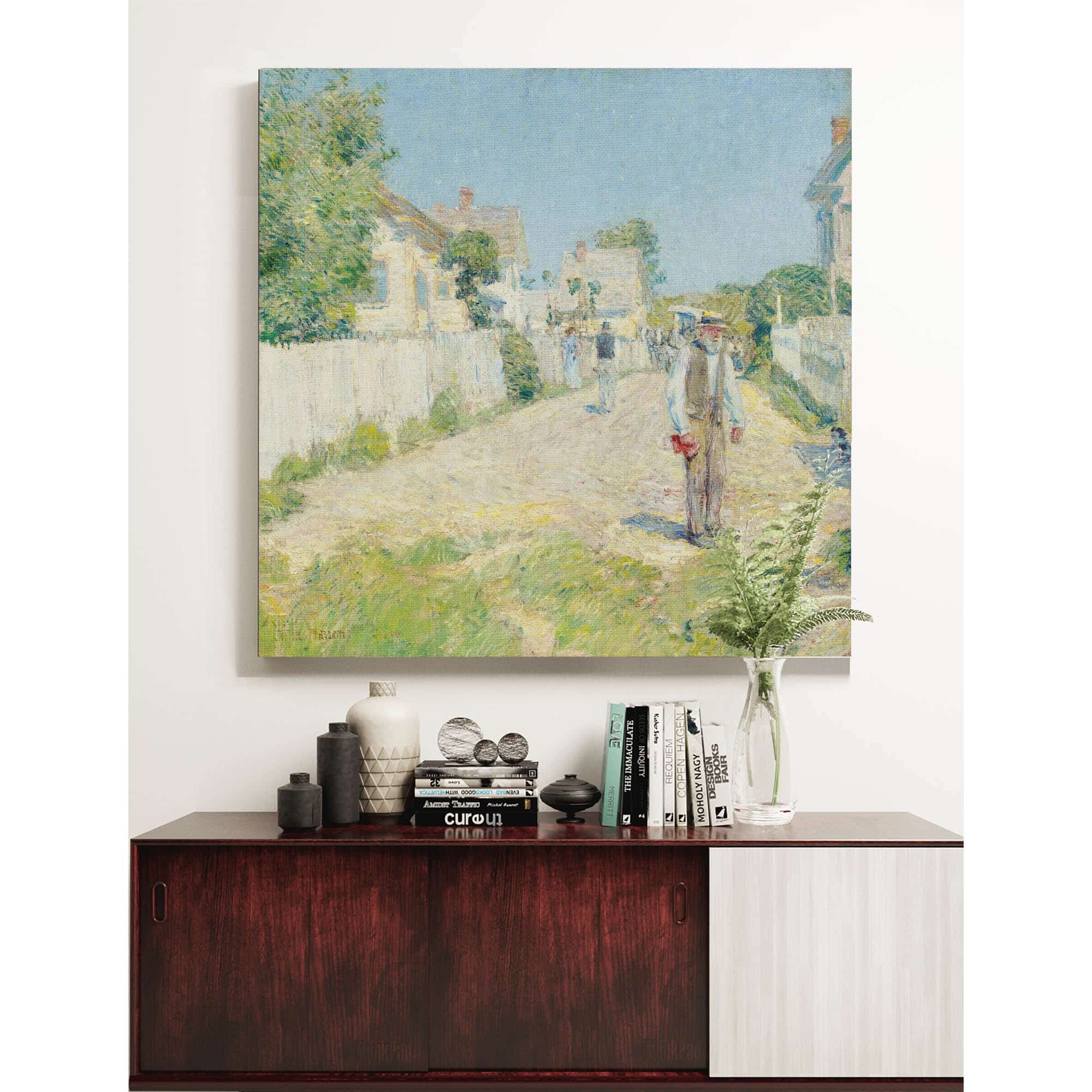 Street In Gloucester by Childe Hassam - Image 5