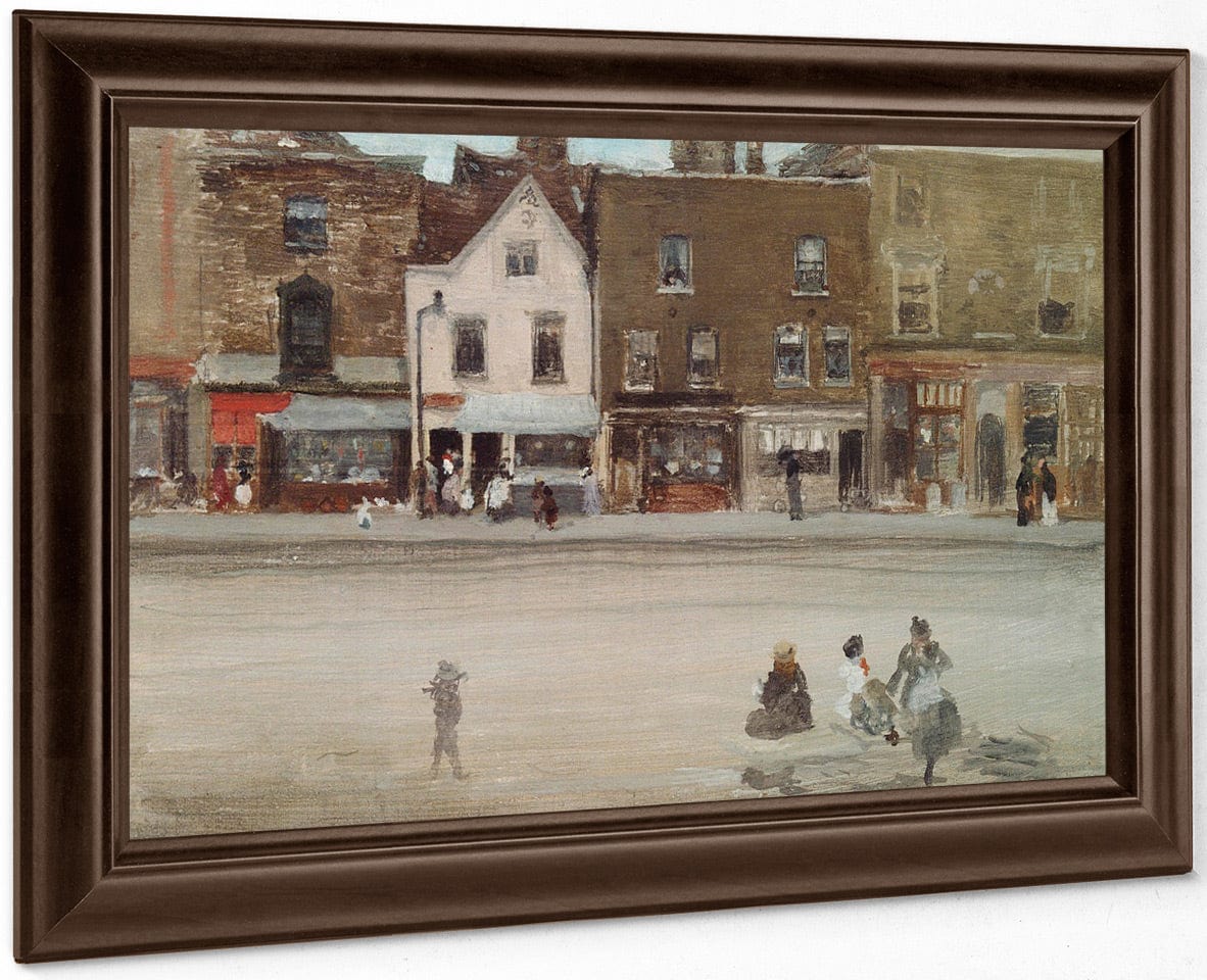 Street In Old Chelsea By By James McNeill Whistler - Image 4