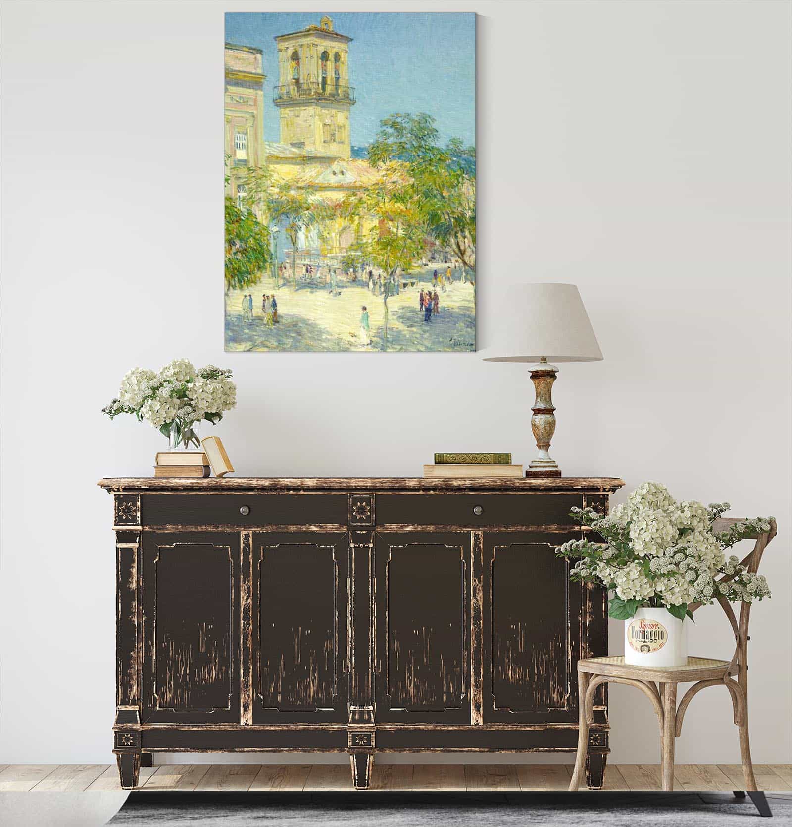 Street Of The Great Captain Cordoba by Childe Hassam - Image 4