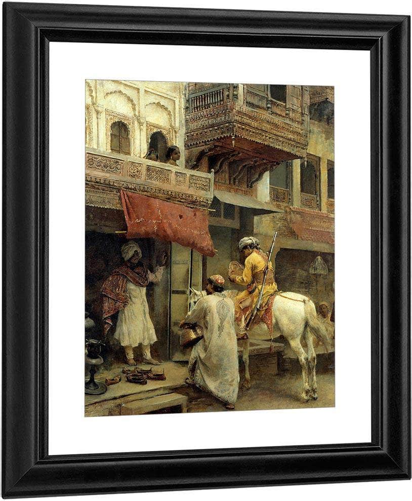 Street Scene In India By Edwin Lord Weeks - Image 3
