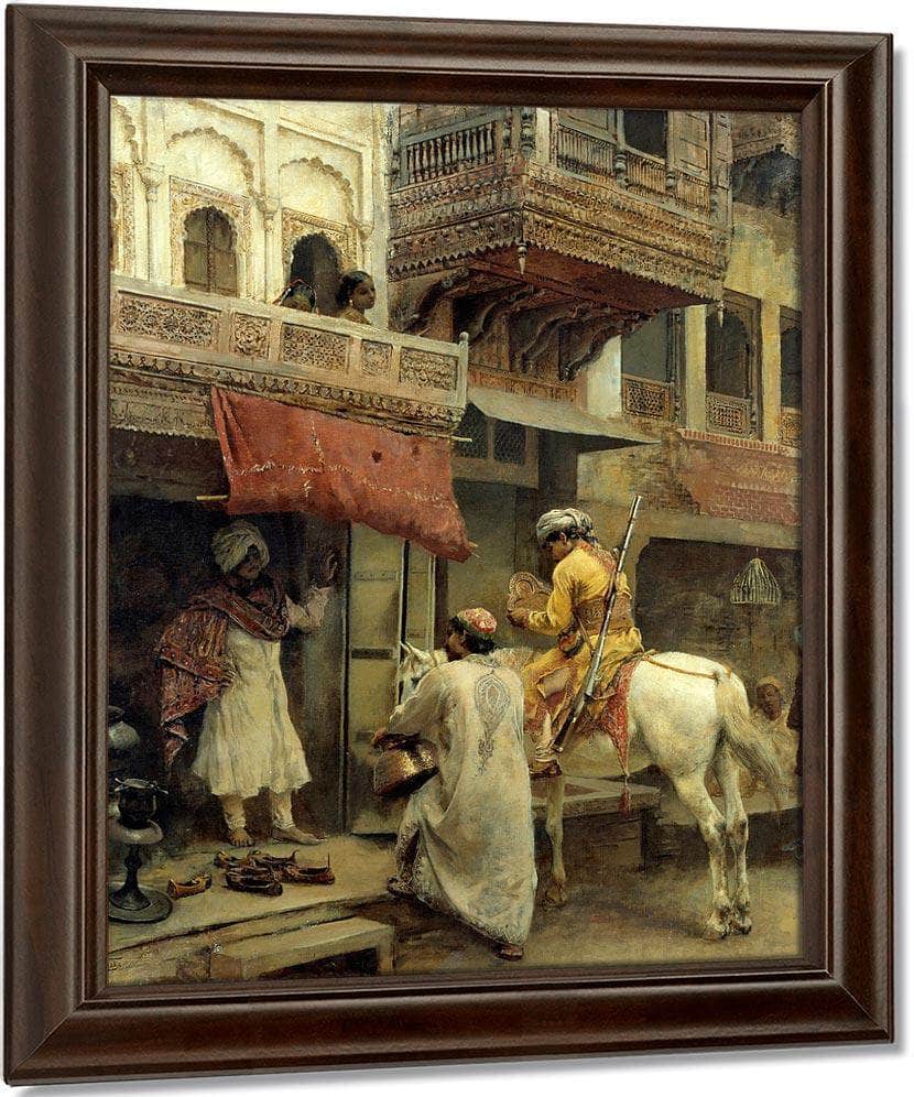 Street Scene In India By Edwin Lord Weeks - Image 5