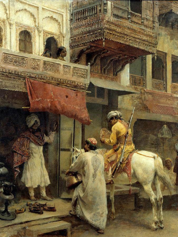 Street Scene In India By Edwin Lord Weeks - Image 6