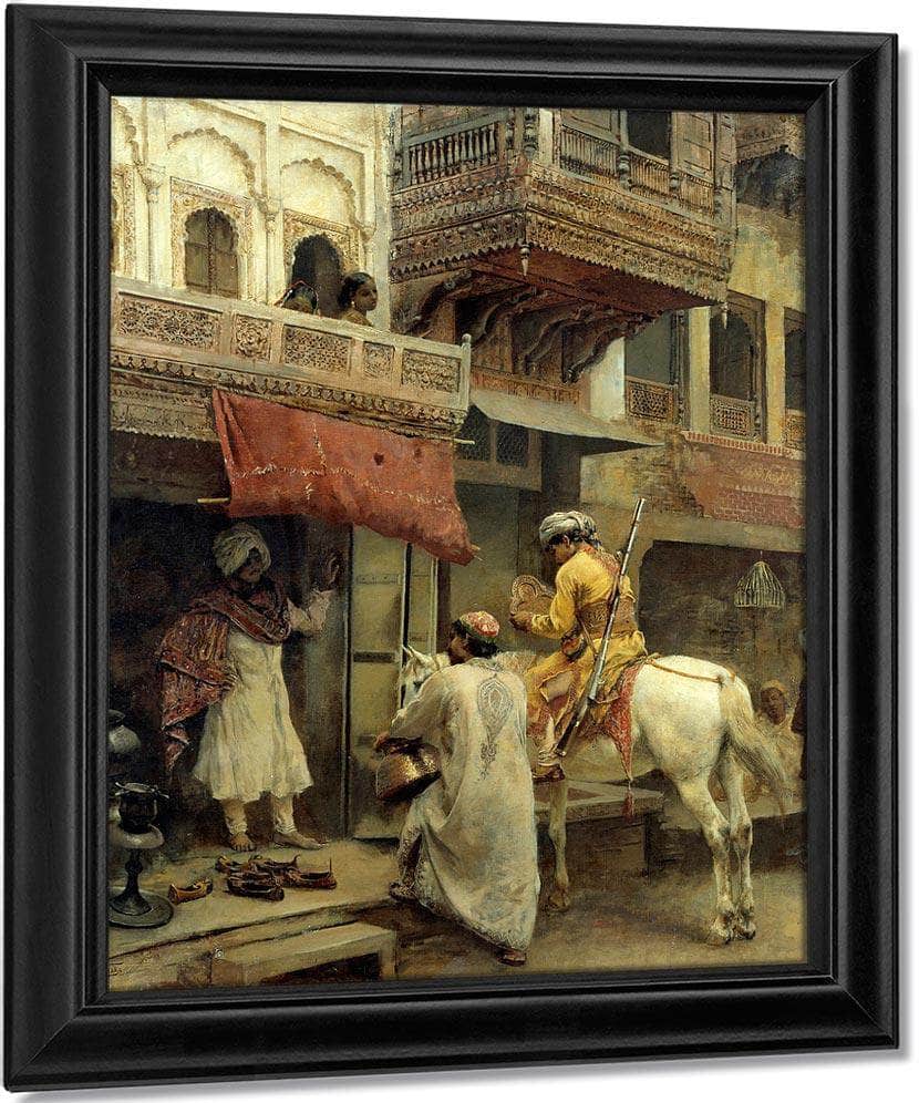 Street Scene In India By Edwin Lord Weeks - Image 7