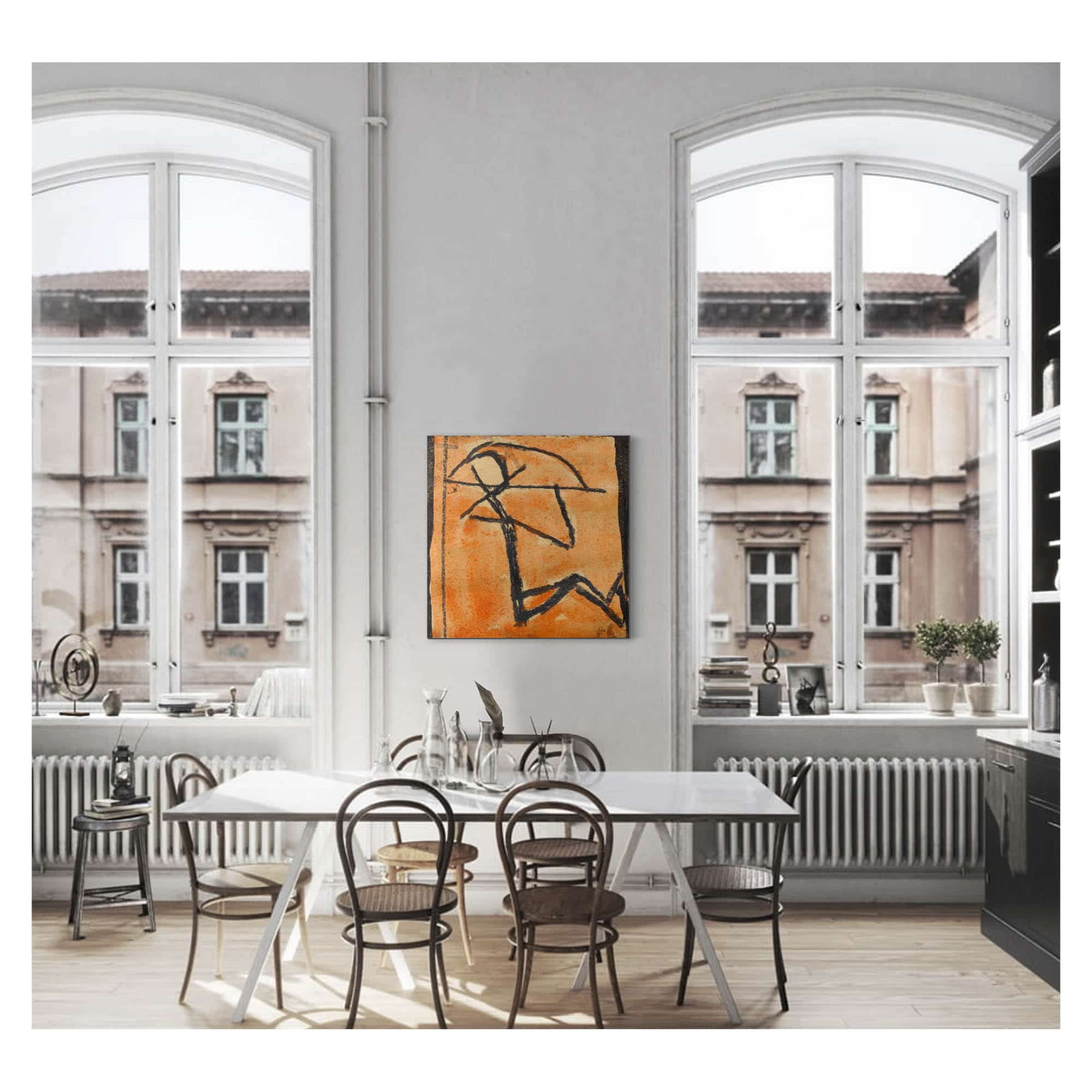 Strichmannchen Mit Bogen by Egon Schiele - Image 6