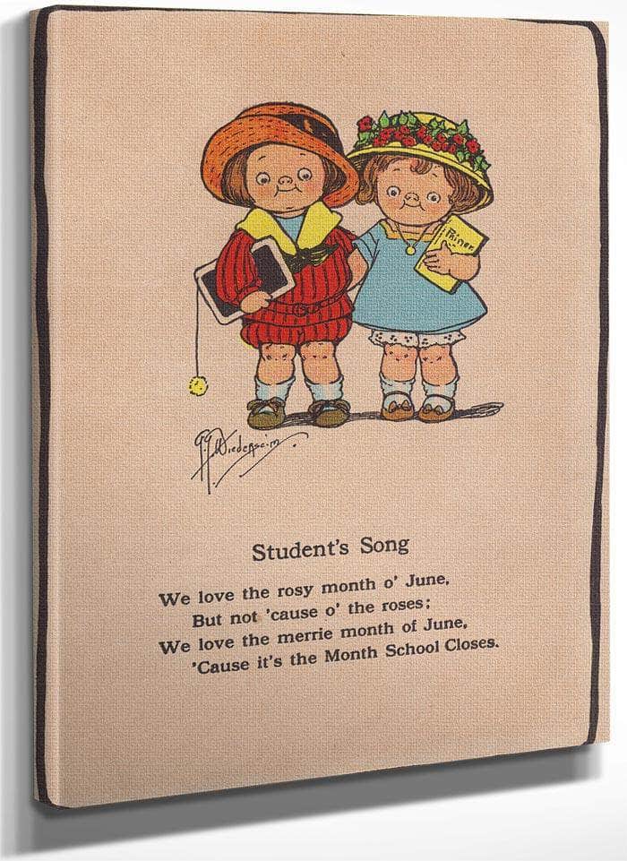 Students Song Illustrated By Grace G Drayton