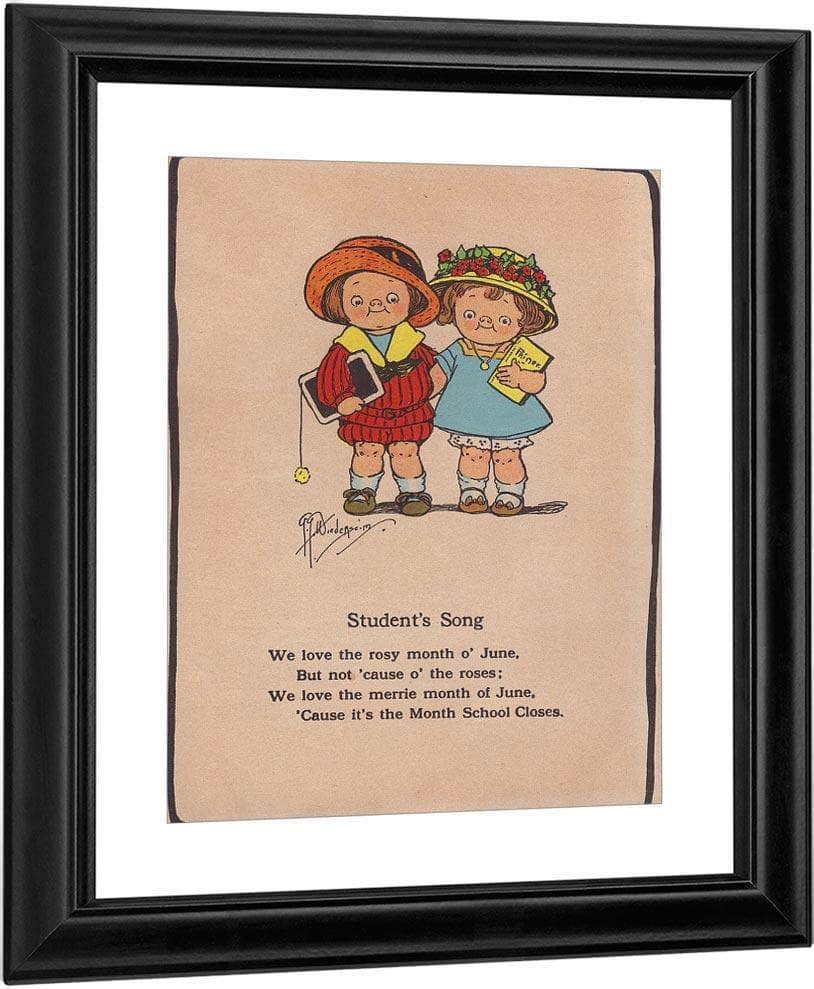 Students Song Illustrated By Grace G Drayton - Image 3