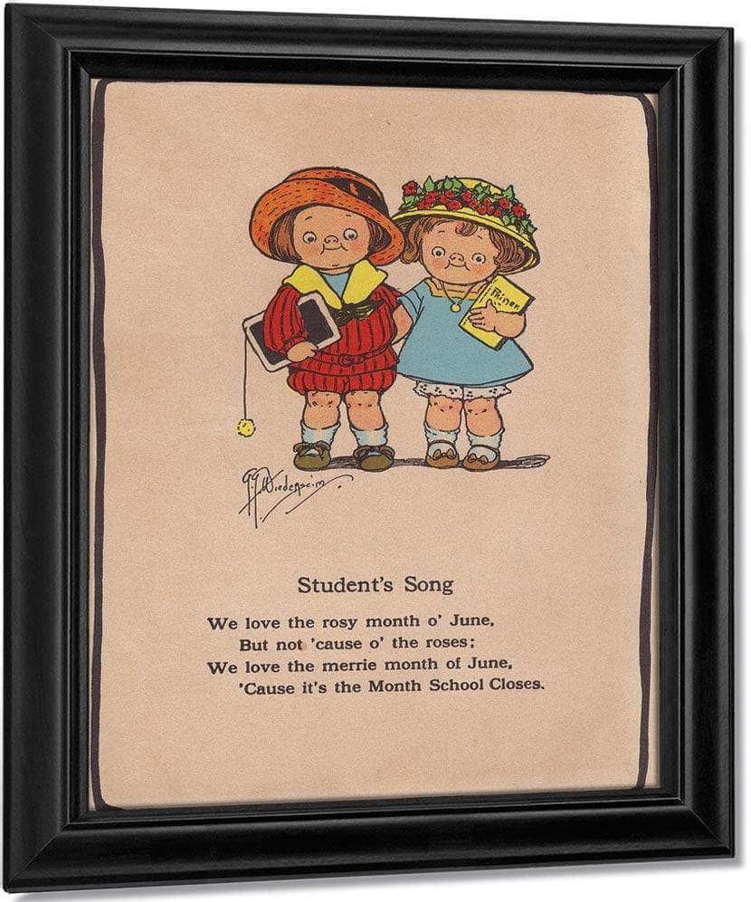 Students Song Illustrated By Grace G Drayton - Image 7
