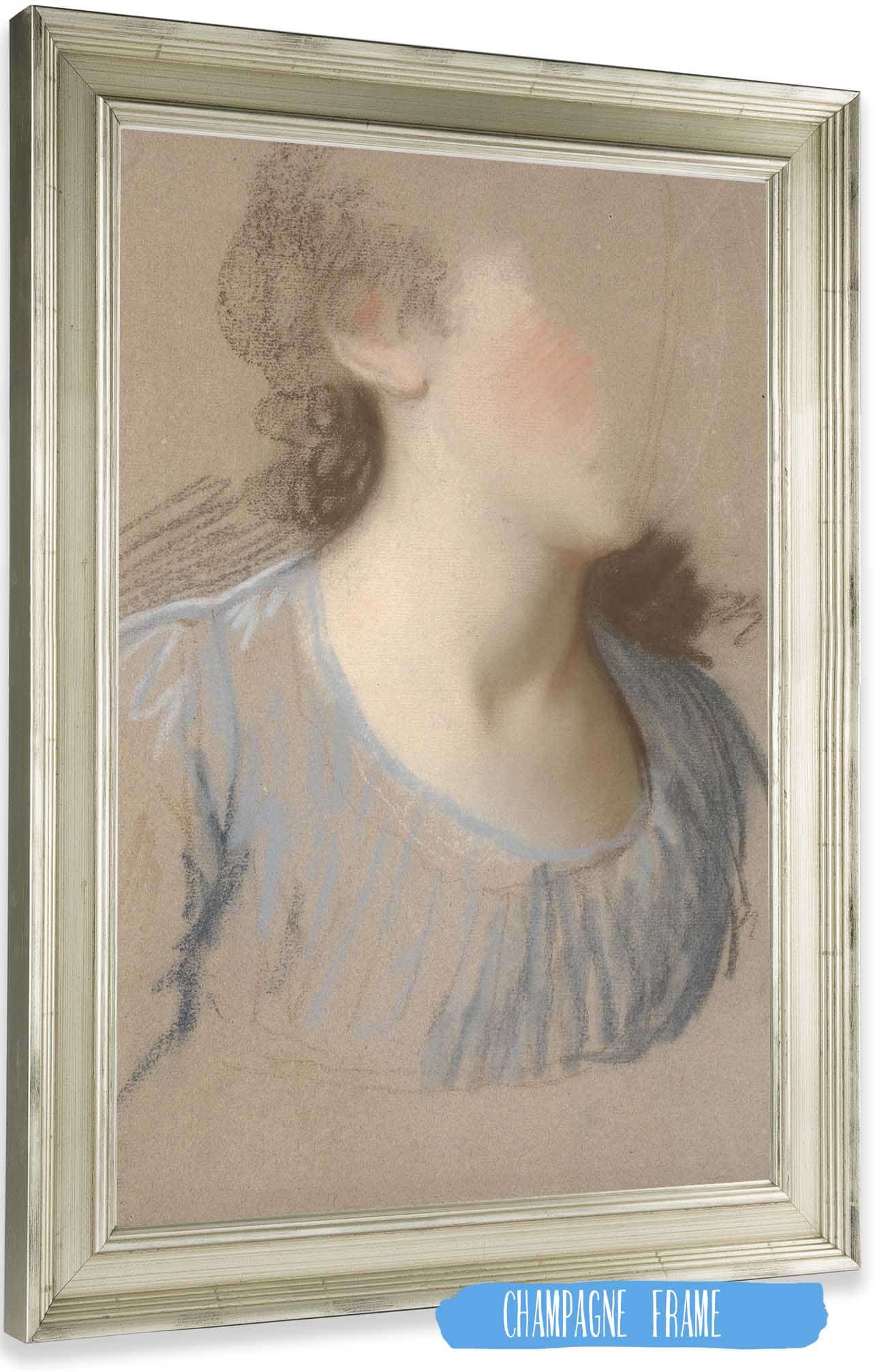 Studie Af Dames Hals by Jens Juel