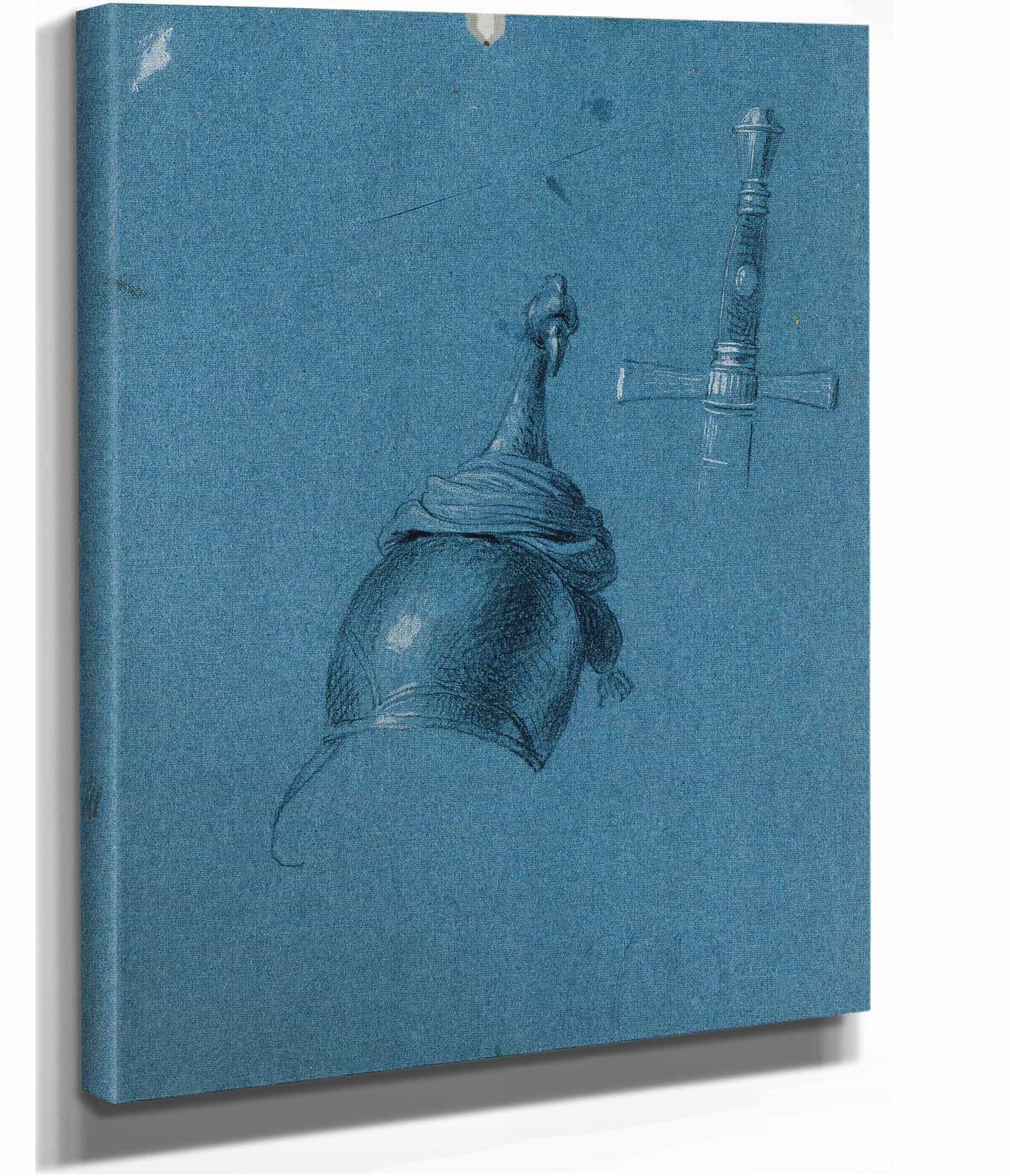 Studie Eines Helmes by Johann Peter Krafft - Image 3