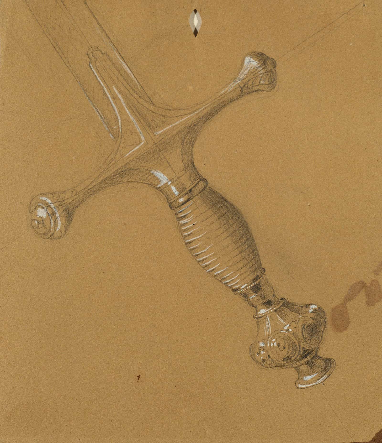 Studie Eines Schwertes by Johann Peter Krafft - Image 2
