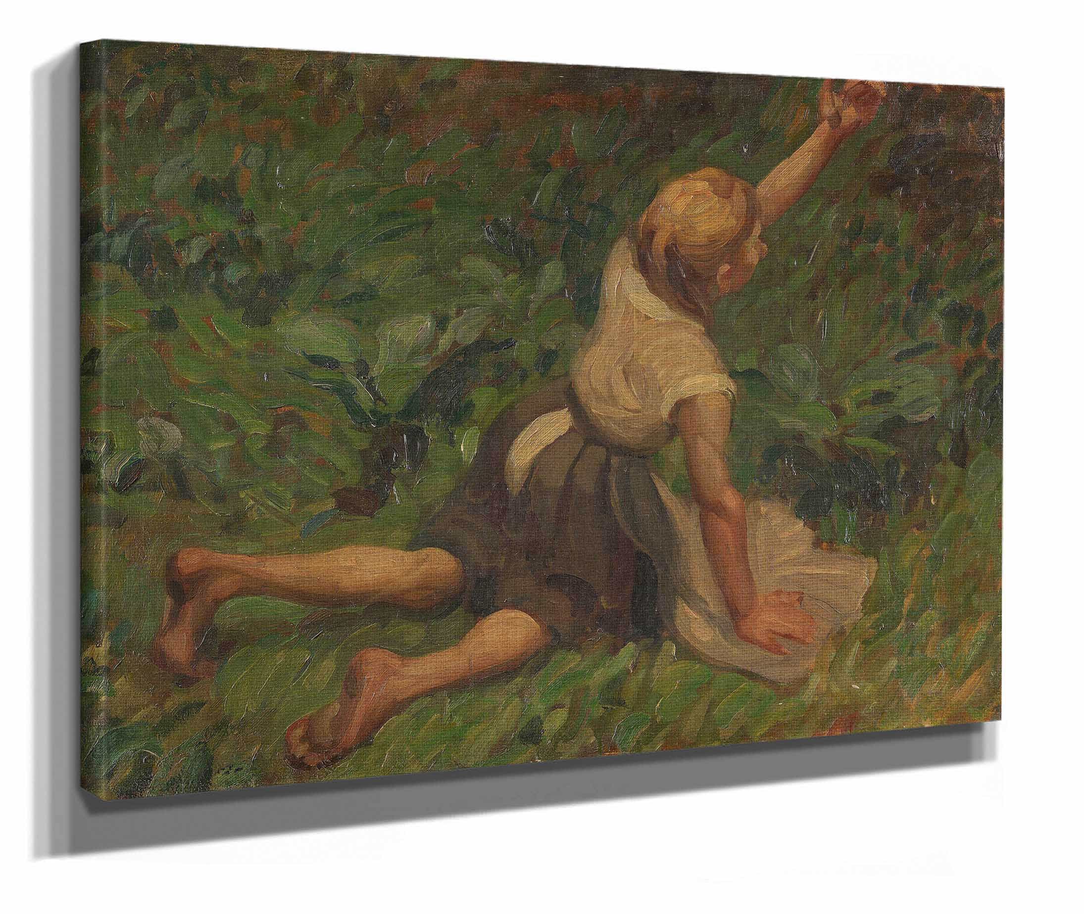Studie Zu Aschenbrodel by Leo Putz - Image 2