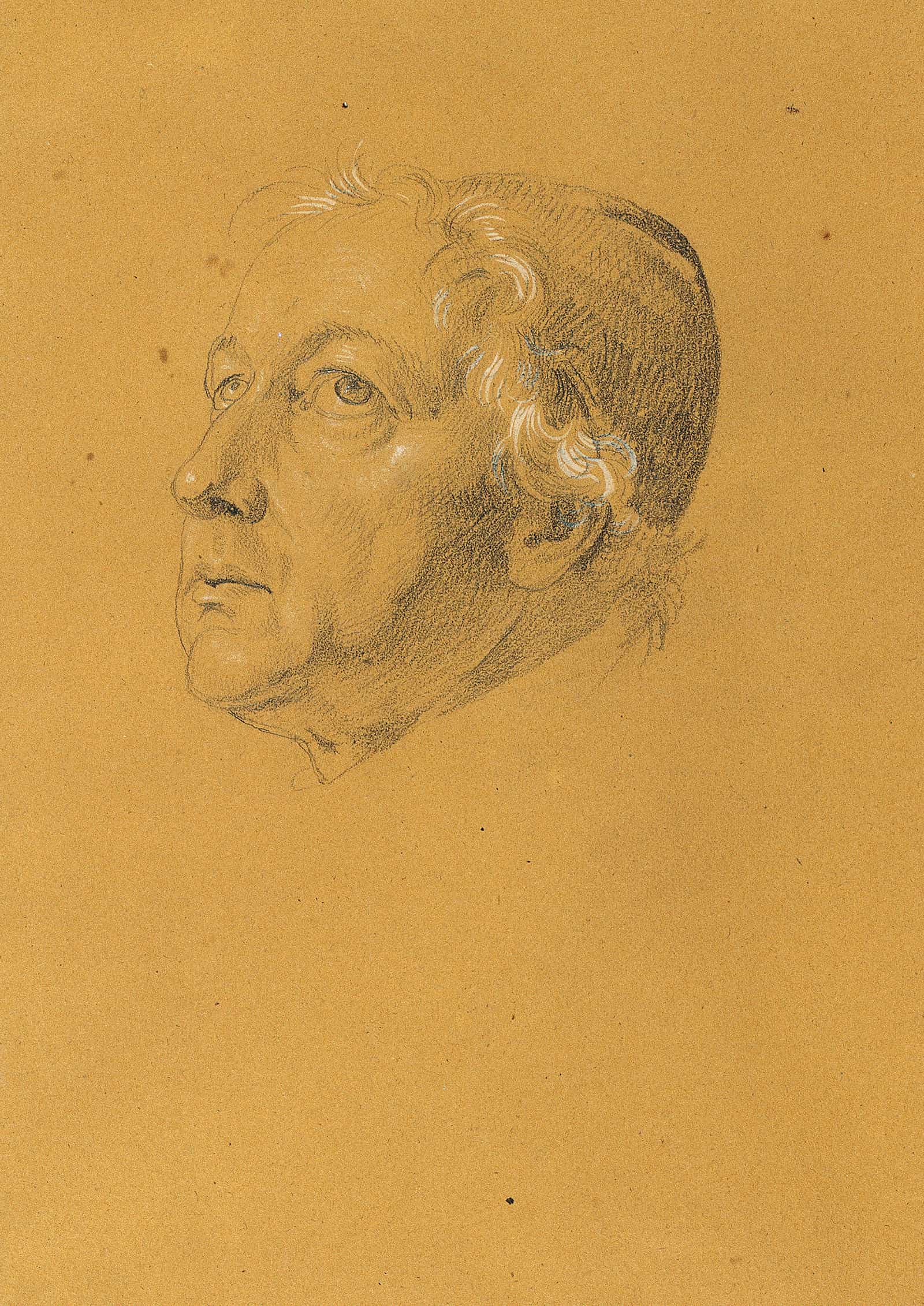 Studie Zu Manfreds Sterbestunde Before by Johann Peter Krafft - Image 3