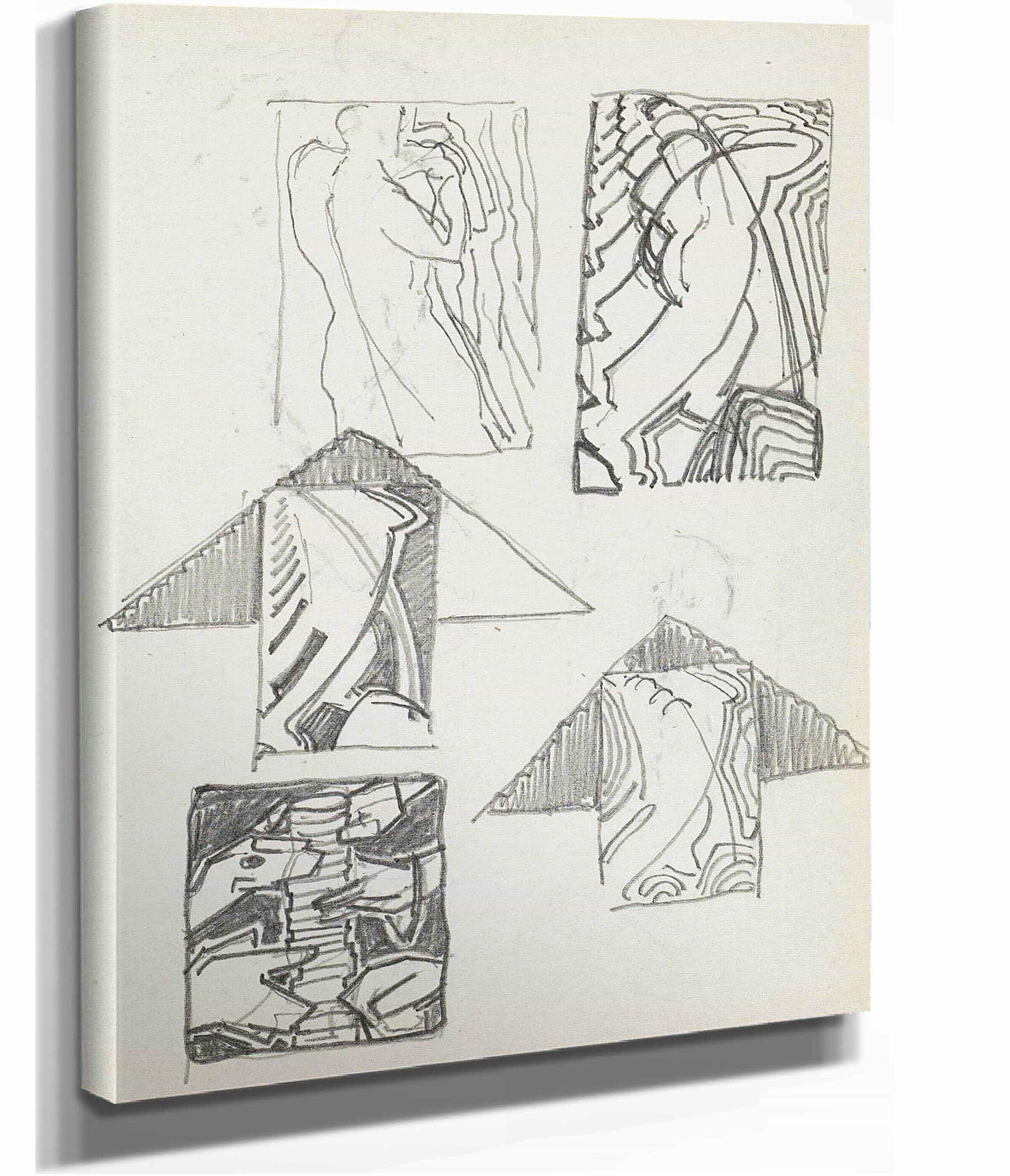 Studieblad Onder Andere Met Figuren En Dierenkoppen by Reijer Stolk - Image 2
