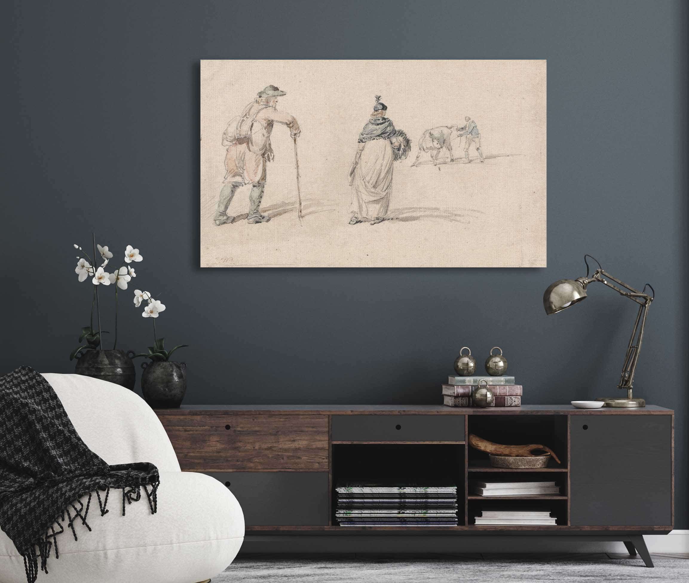 Studies Of Figures by James Ward - Image 5